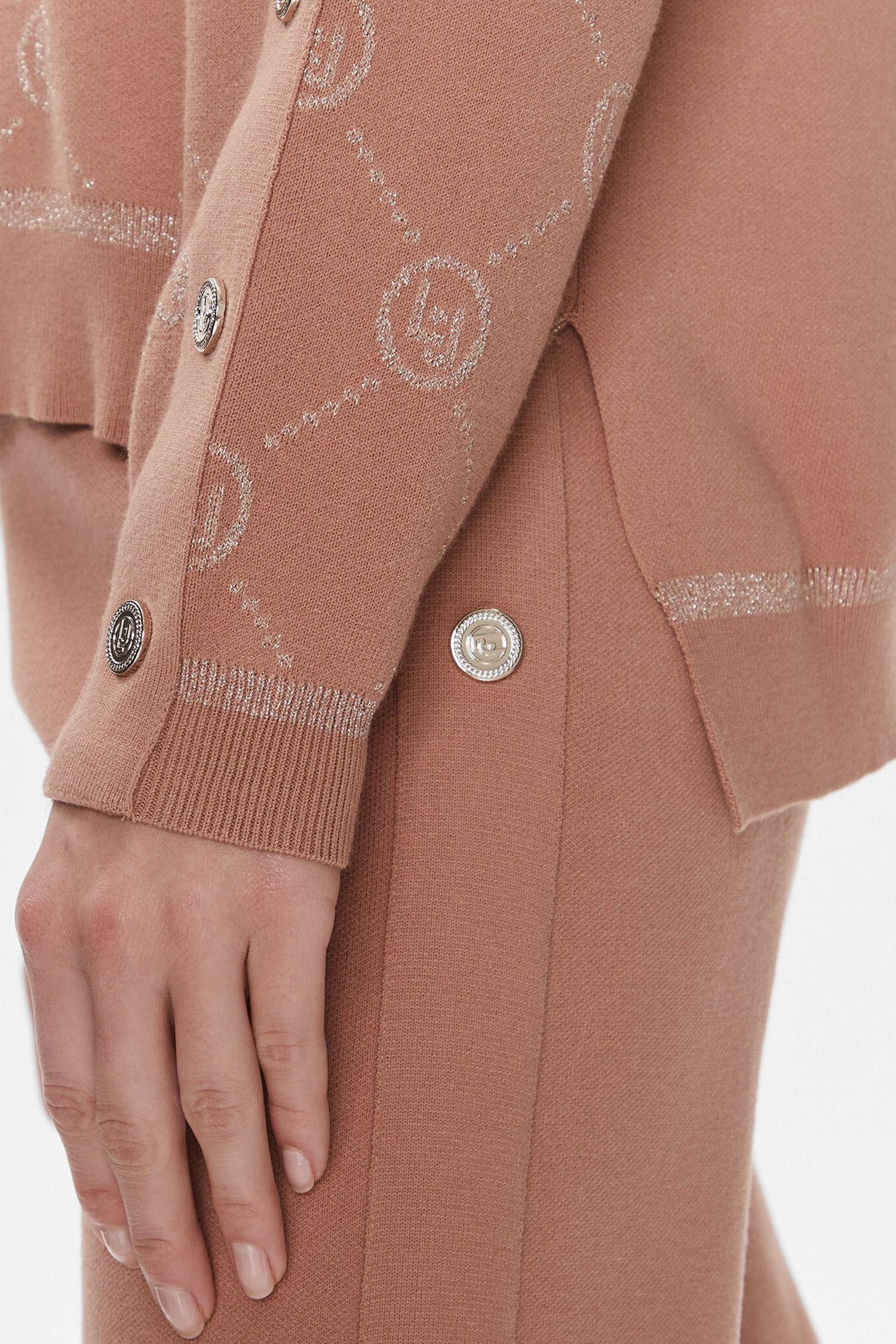 Жіночий рожевий гольф Liu Jo TF3206.MA63L;61221