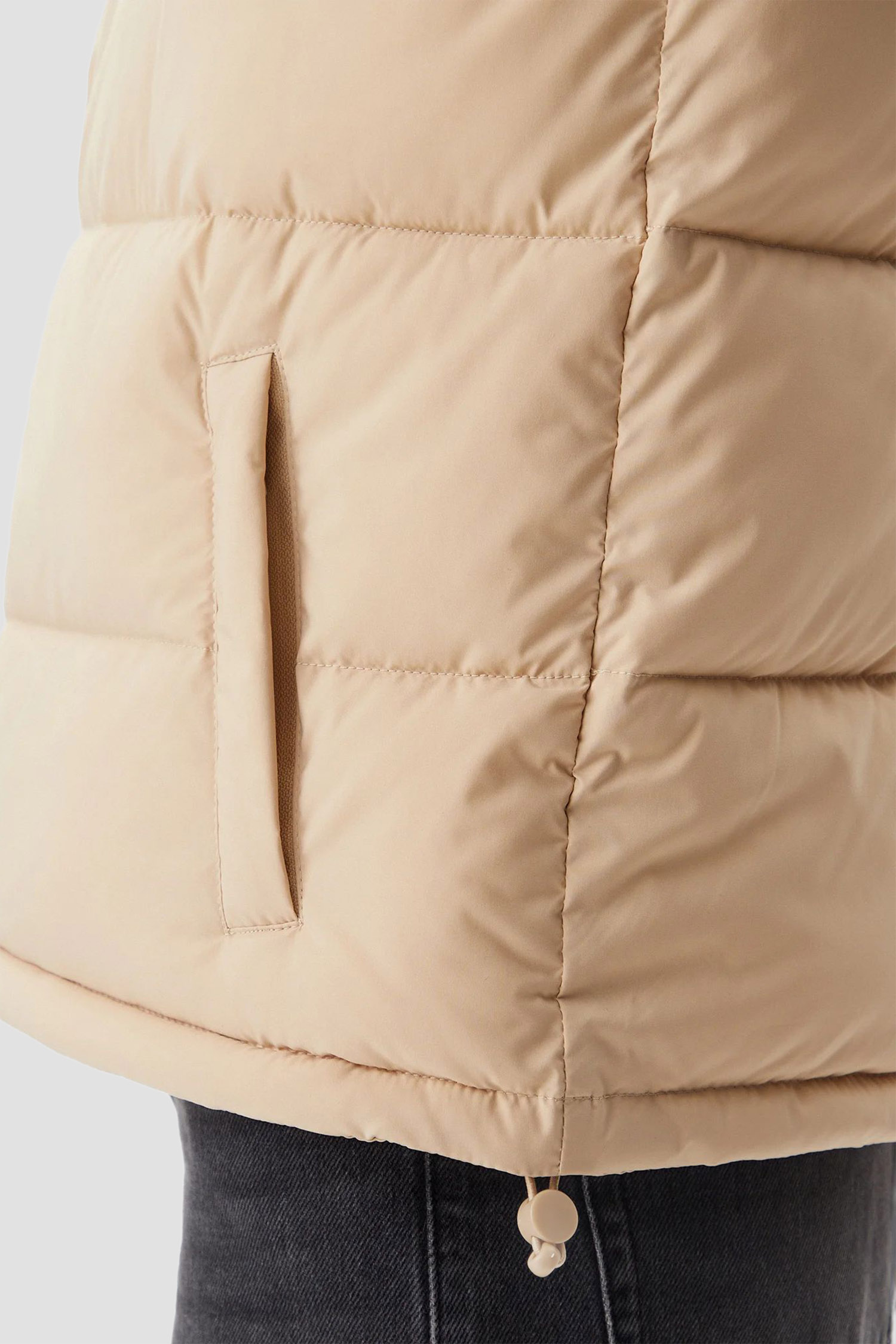 Женский бежевый жилет Guess Jeans W4BN59.WGII2;A117