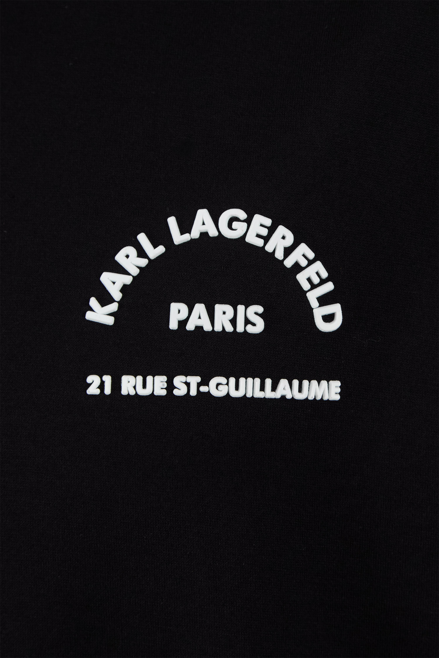 Мужское черное поло Karl Lagerfeld 551200.745081;990