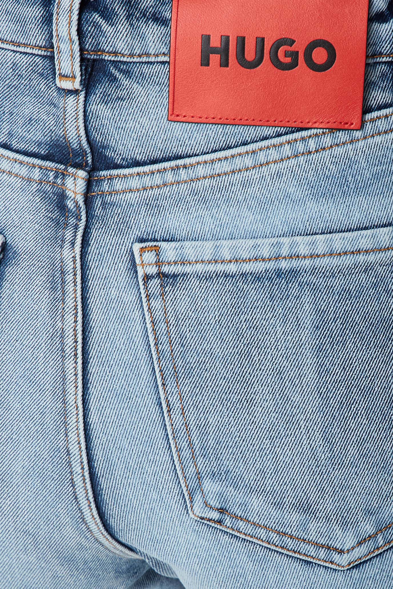 Женские голубые джинсы HUGO 50487664;440