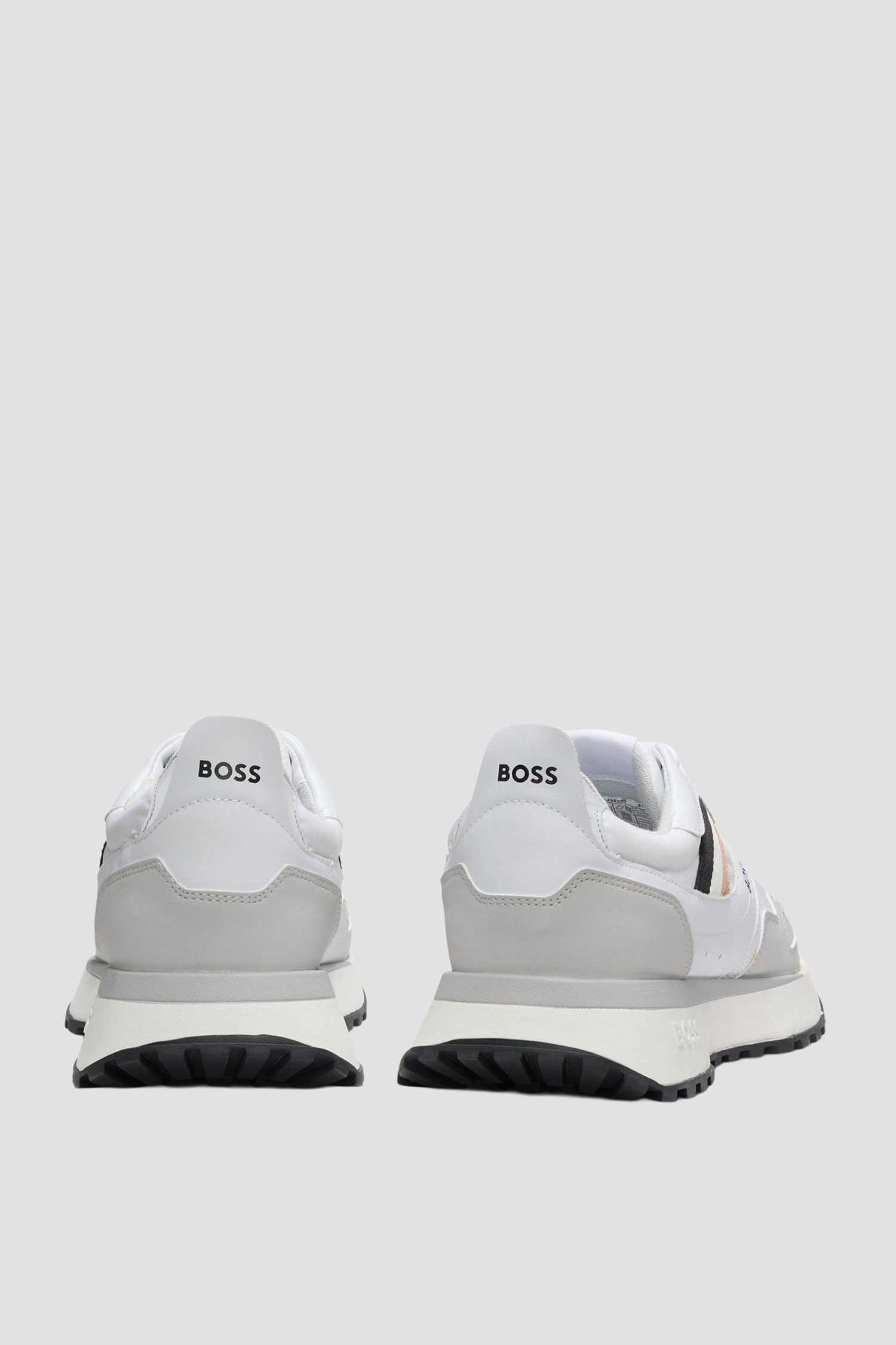 Мужские белые кроссовки BOSS 50498280;100