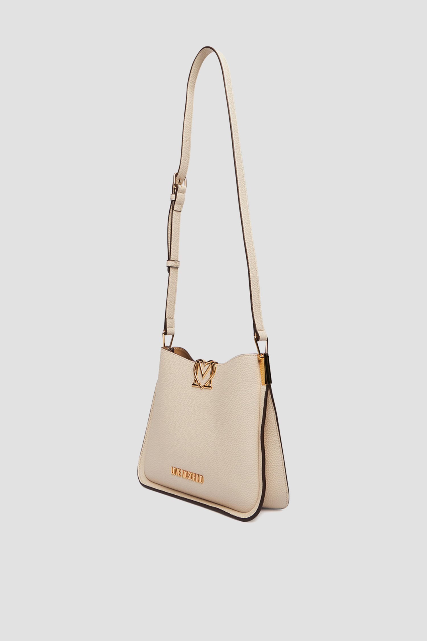 Жіноча бежева сумка Moschino JC4127PP1O.LM0;110