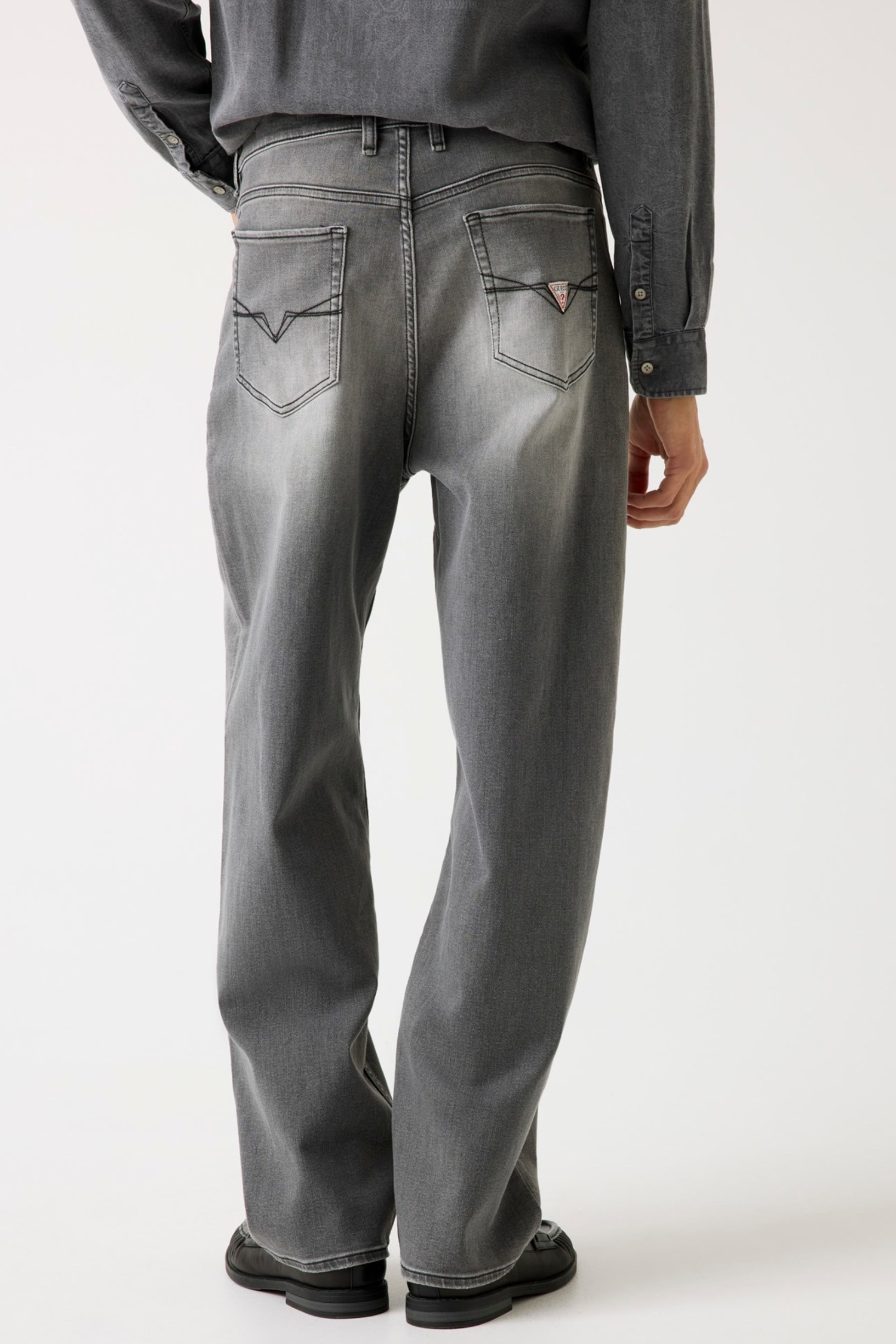 Чоловічі сірі джинси Guess M5BA0P.D0622;BL0K