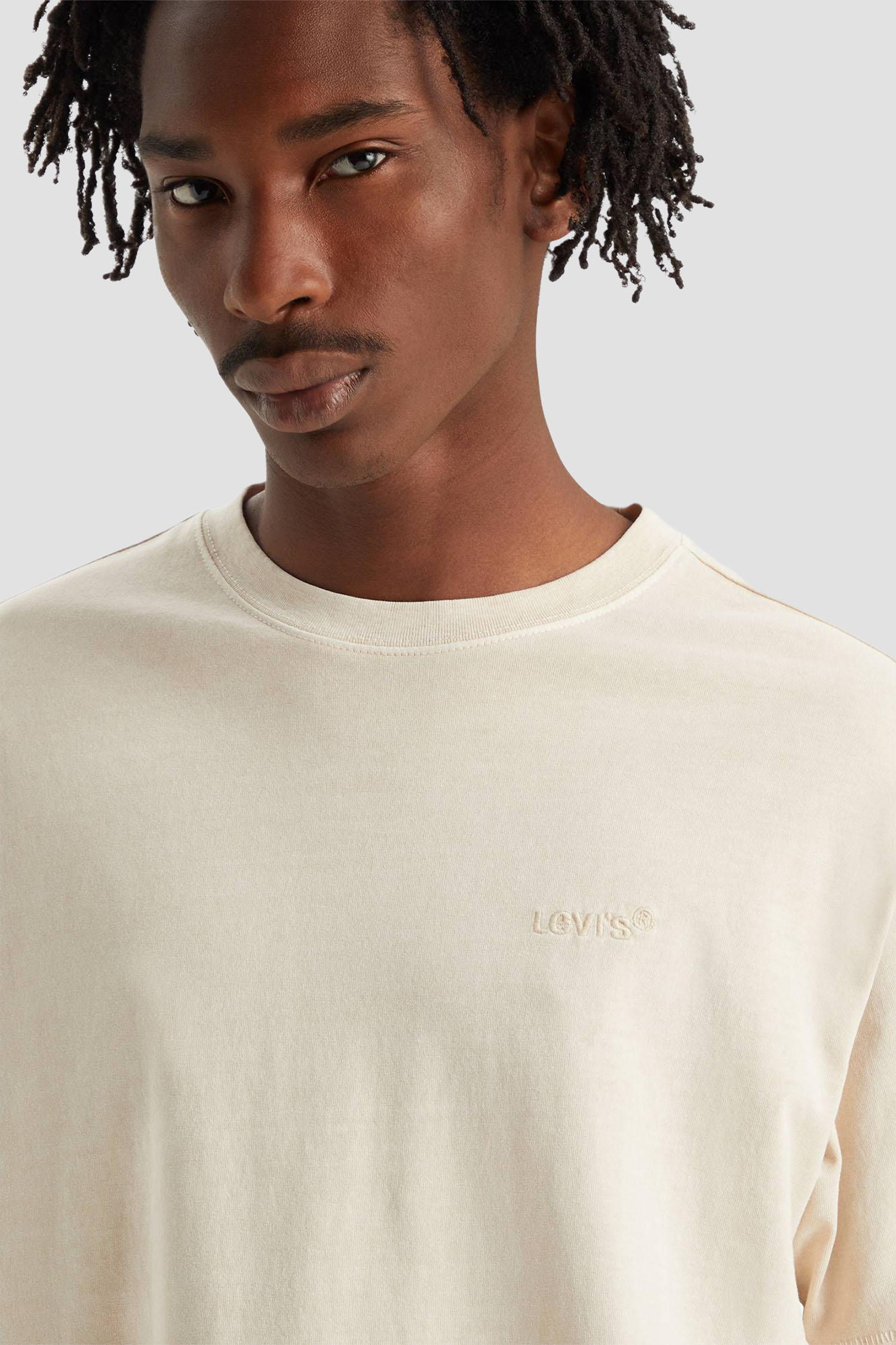 Мужская бежевая футболка Levi’s® A0637;0093