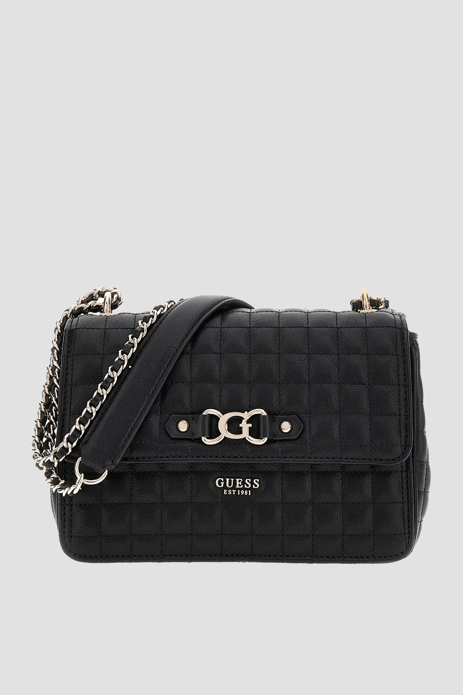 Женская черная сумка Guess HWQG84.24210;BLA