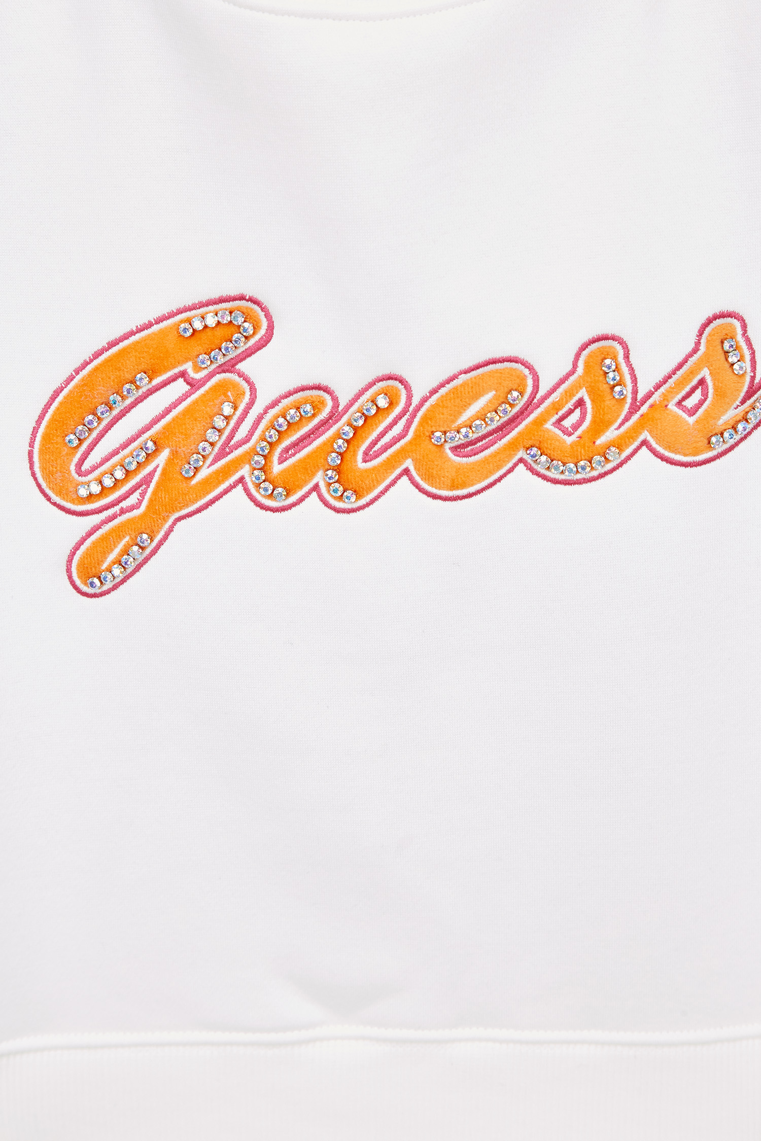 Жіночий білий світшот Guess W3BQ13.KB681;G012