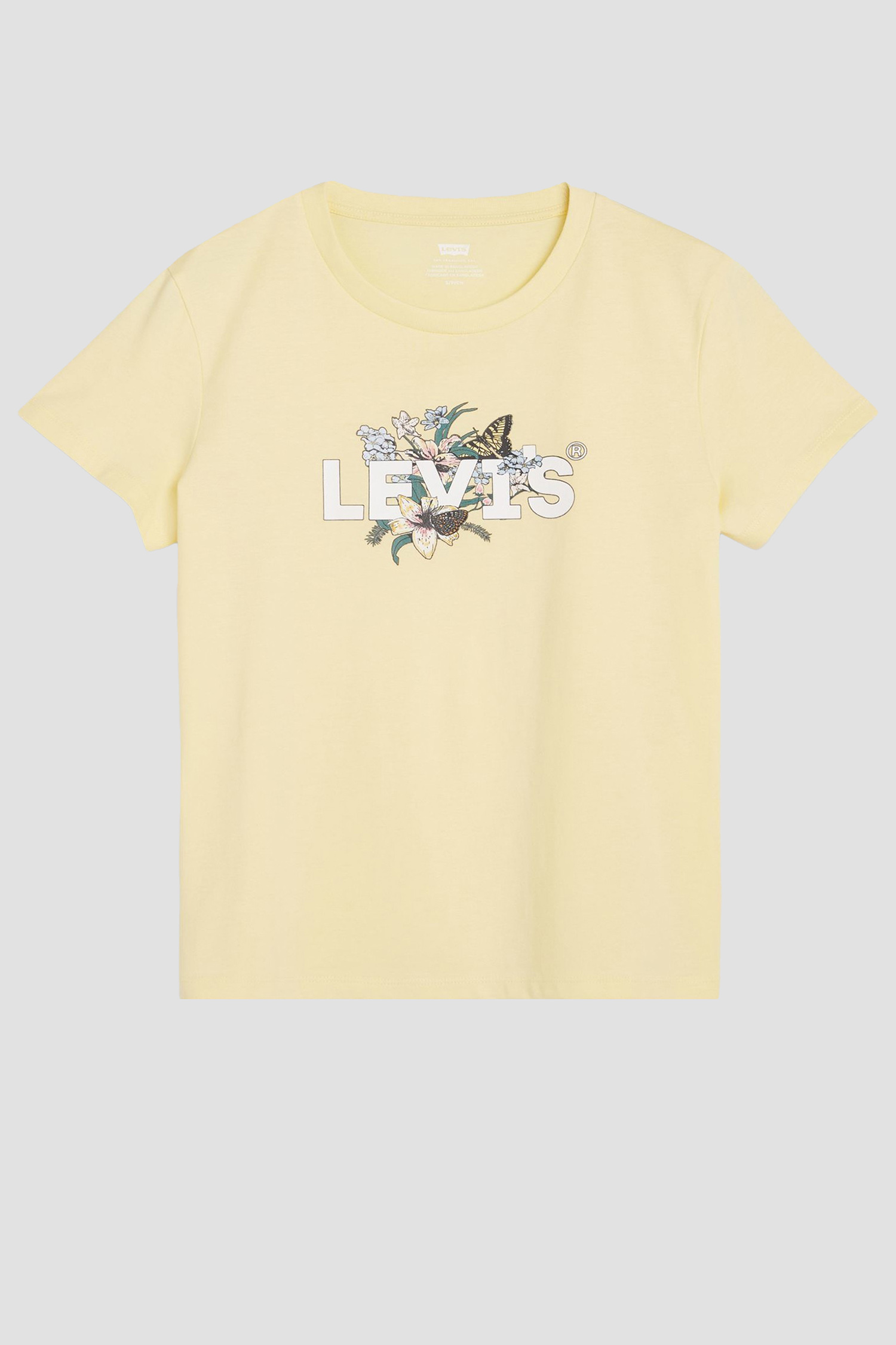 Женская желтая футболка Levi’s® 17369;3019