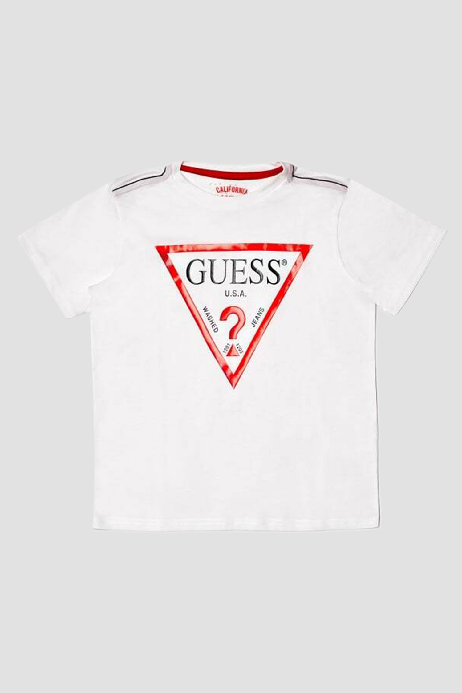 Детская белая футболка Guеss Kids L73I55.K8HM0;A000