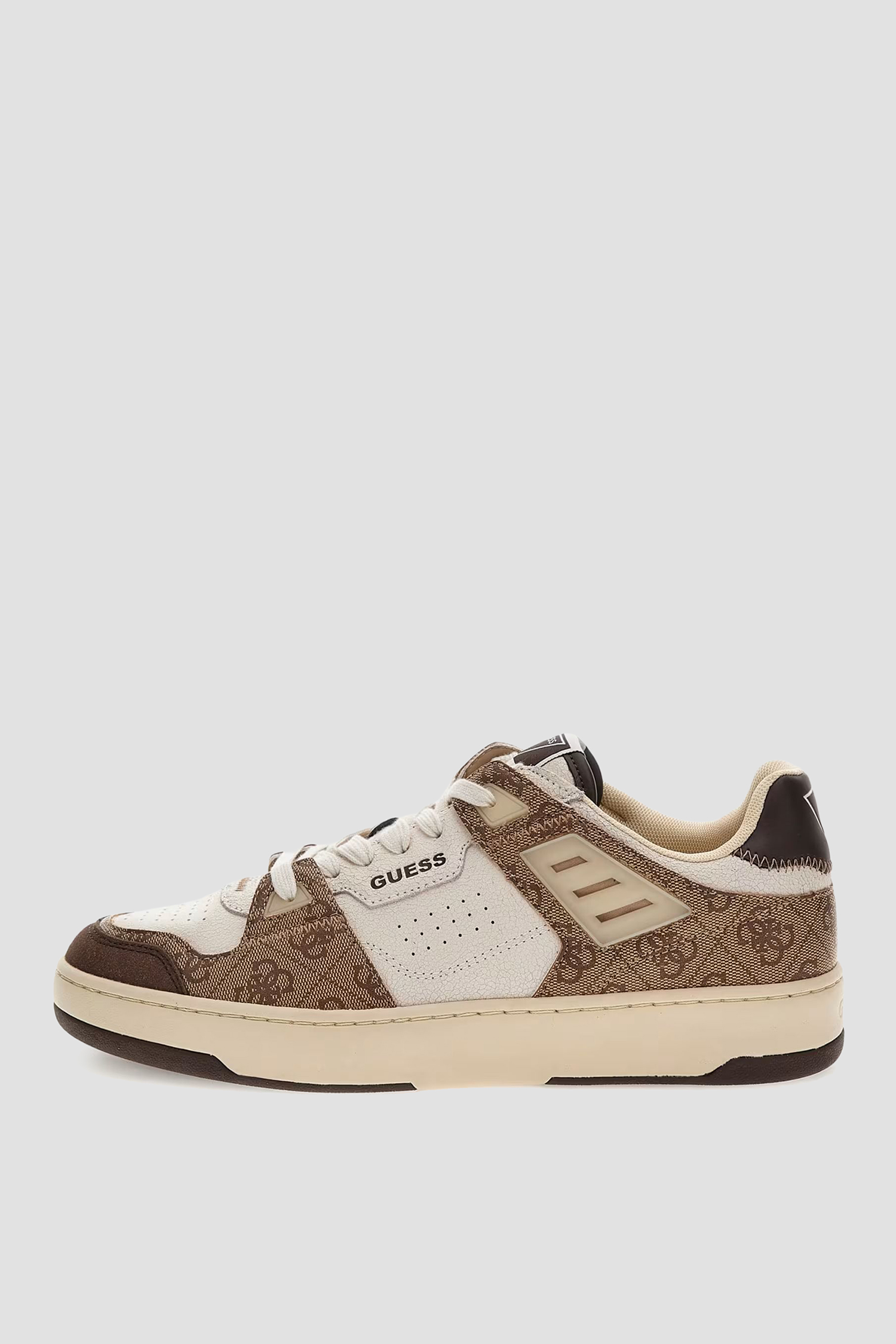 Чоловічі бежеві снікерси Guess FMJVIN.LEL12;WHIBE