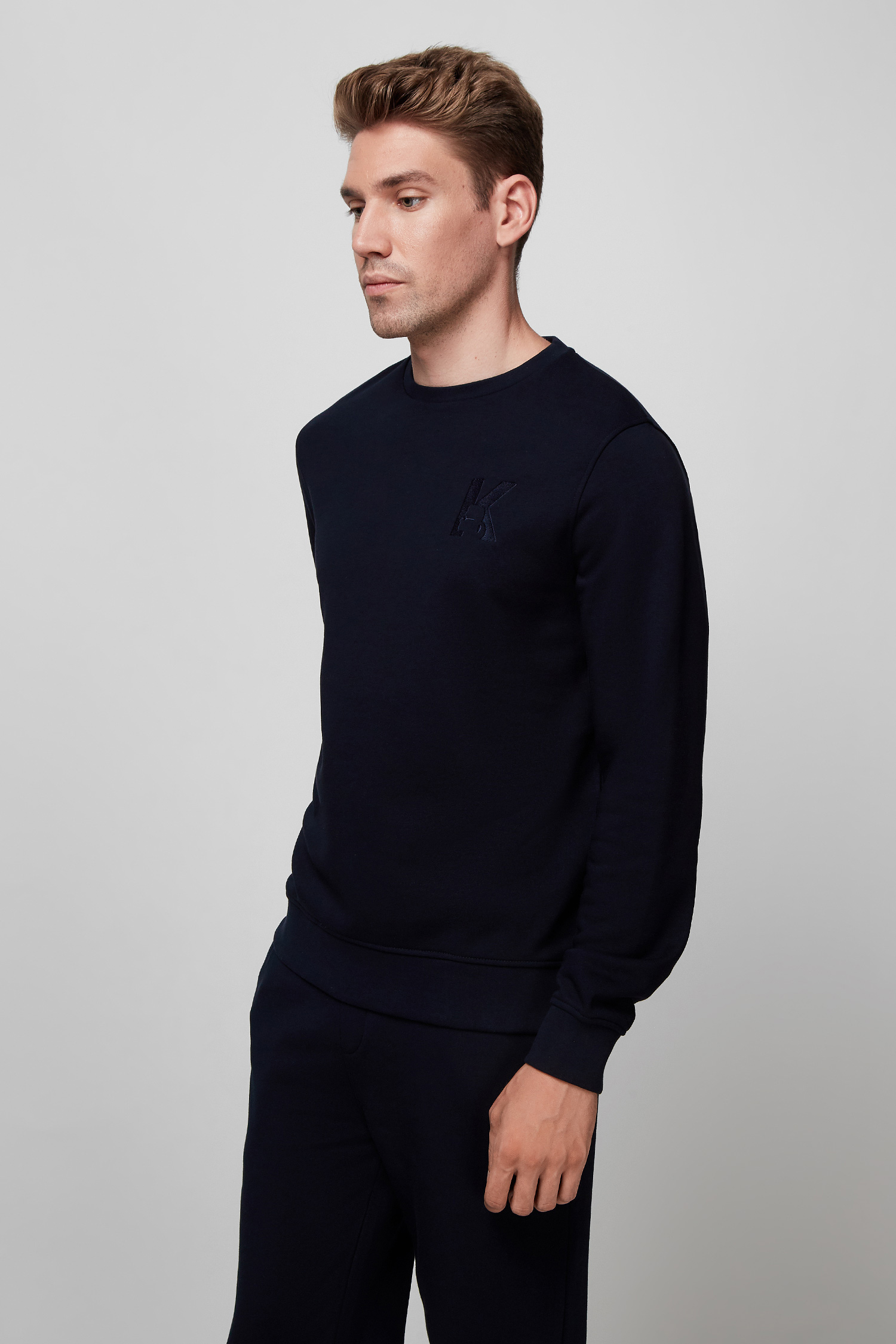 Чоловічий темно-синій світшот Karl Lagerfeld 500900.705890;690