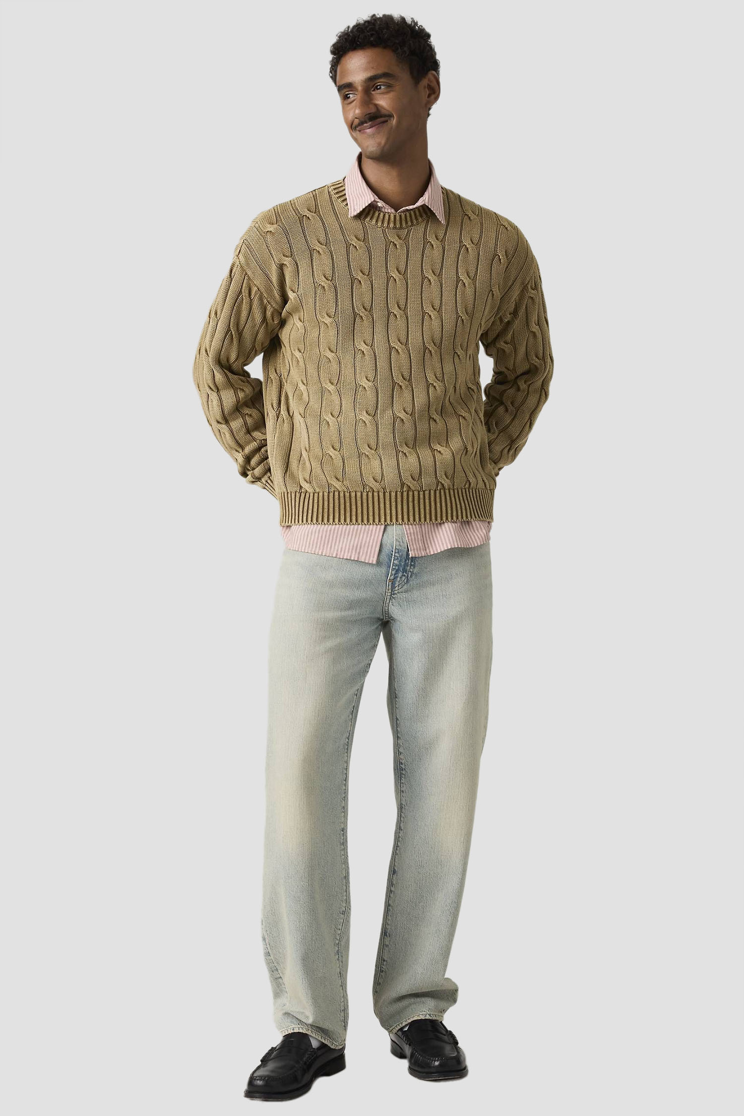 Чоловічі блакитні джинси 568™ Loose Levi’s® 29037;0142