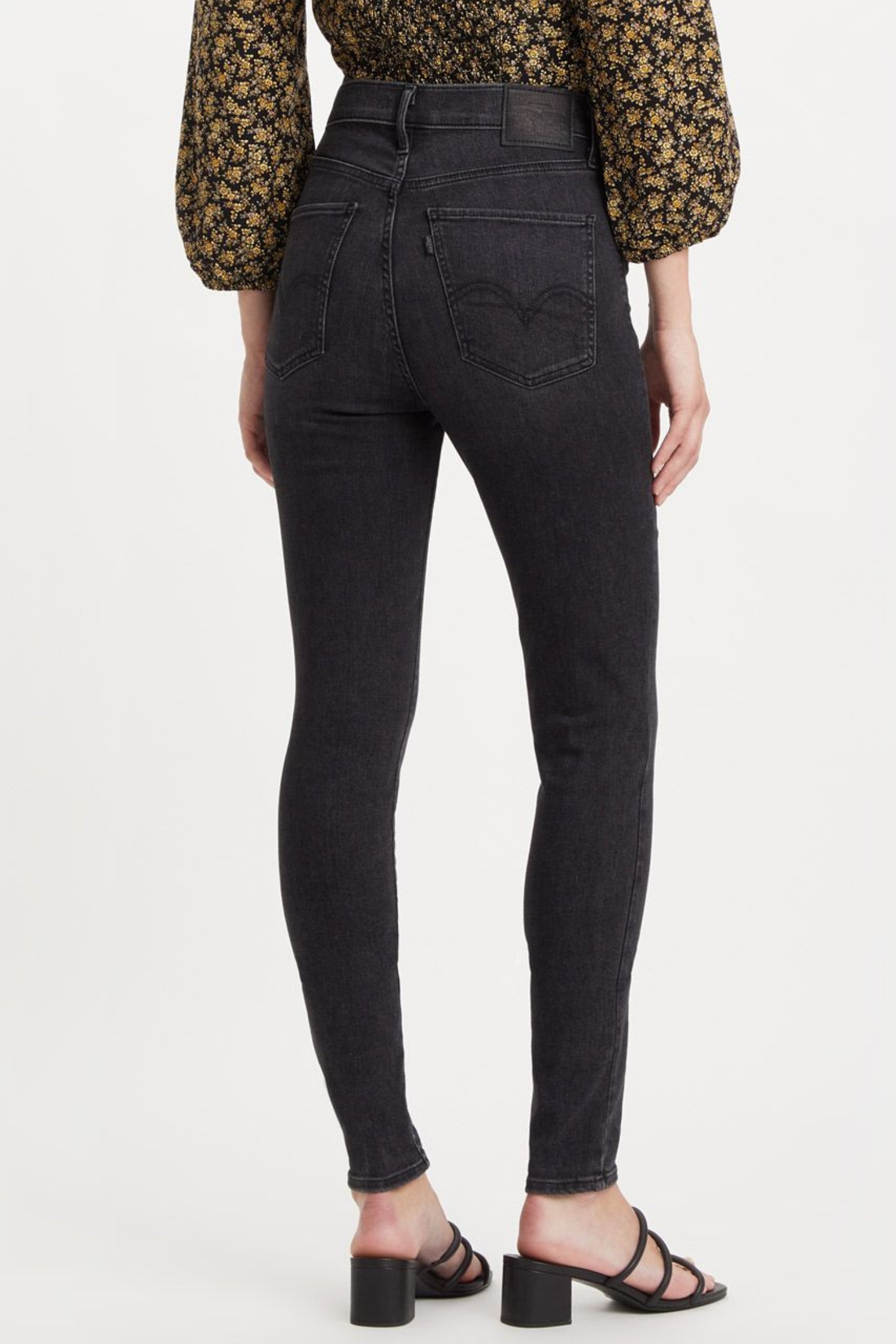 Женские черные джинсы Mile High Super Skinny Levi’s® 22791;0147