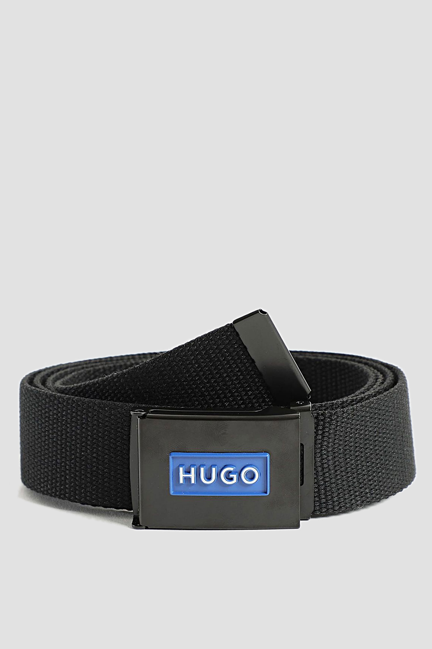 Чоловічий чорний ремінь HUGO BLUE 50537355;001