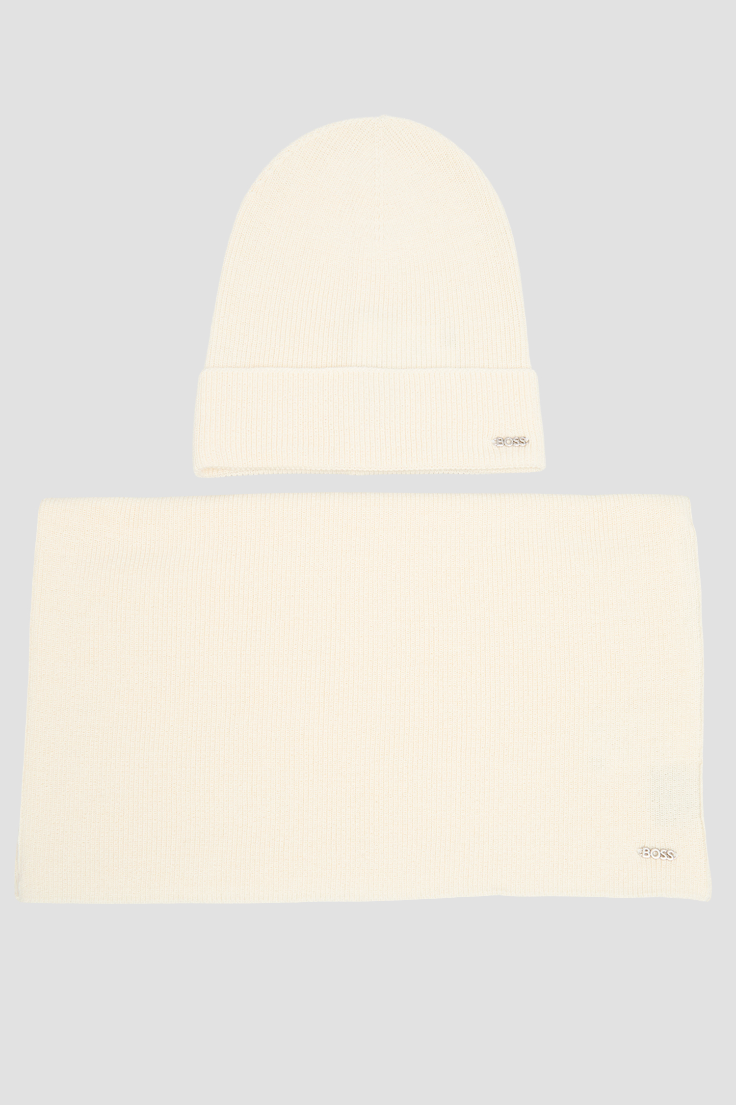 Жіночий набір аксесуарів (шапка, шарф) BOSS 50552908;118