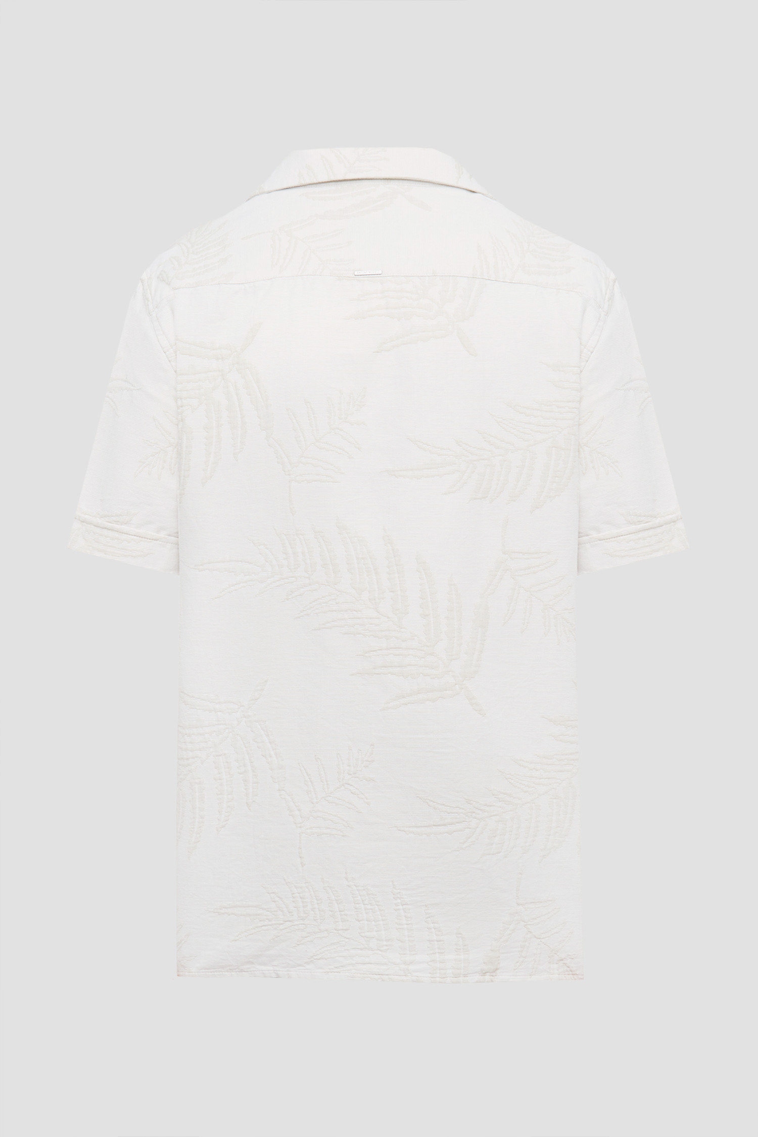 Мужская белая рубашка с узором Antony Morato MMSS00204.FA440060;2107