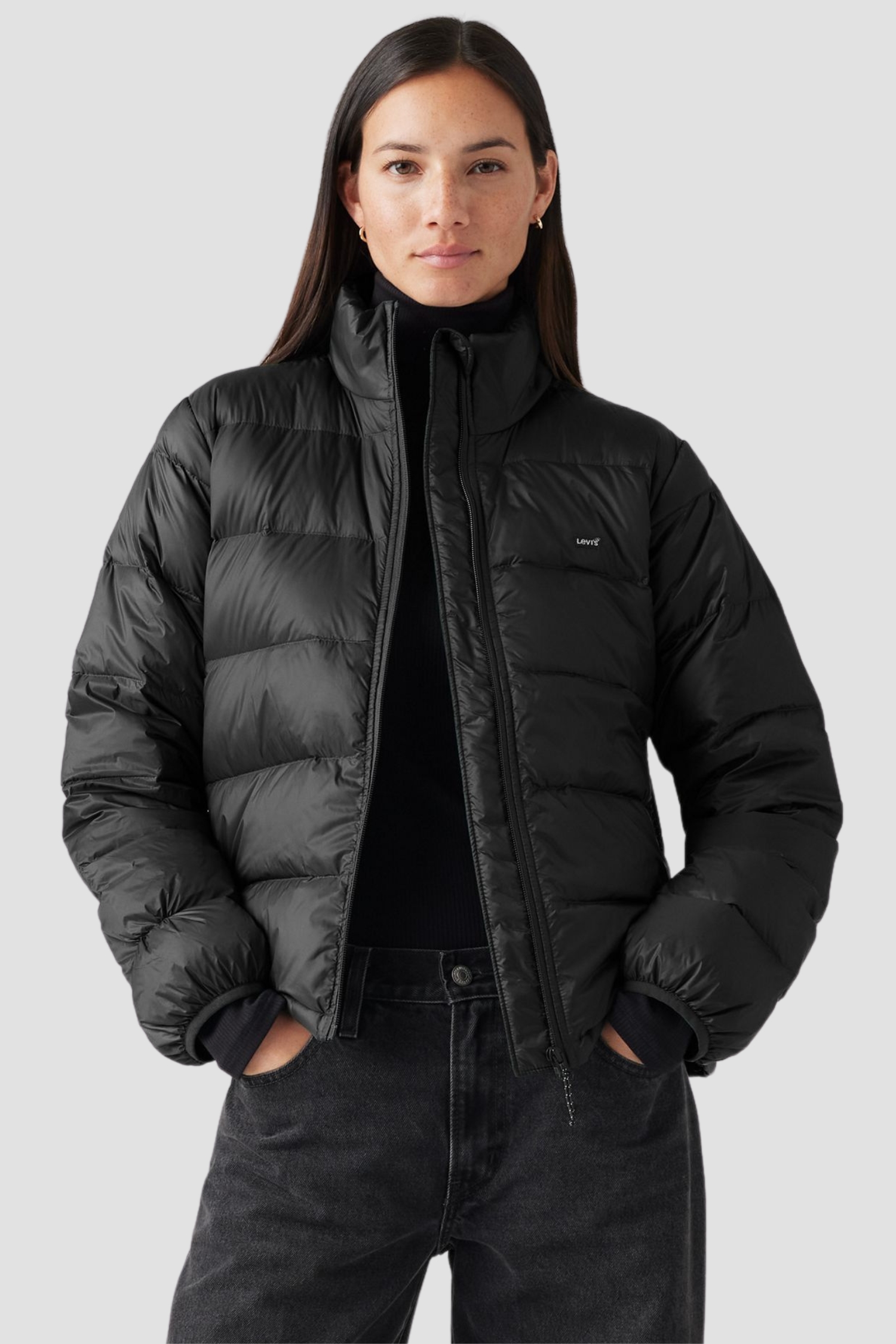 Жіноча чорна куртка Levi’s® A8320;0000