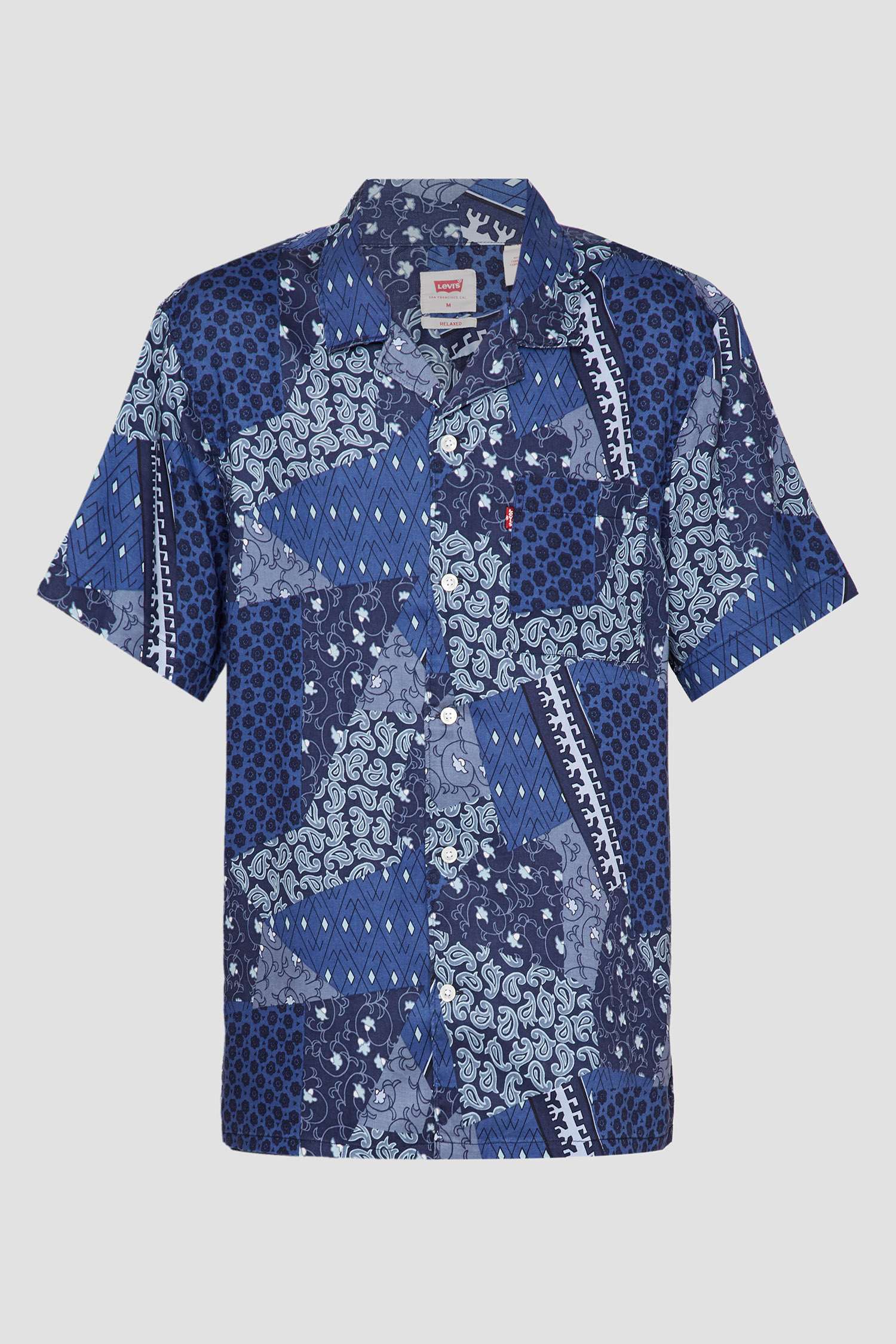 Чоловіча синя сорочка з візерунком Levi’s® 72625;0069