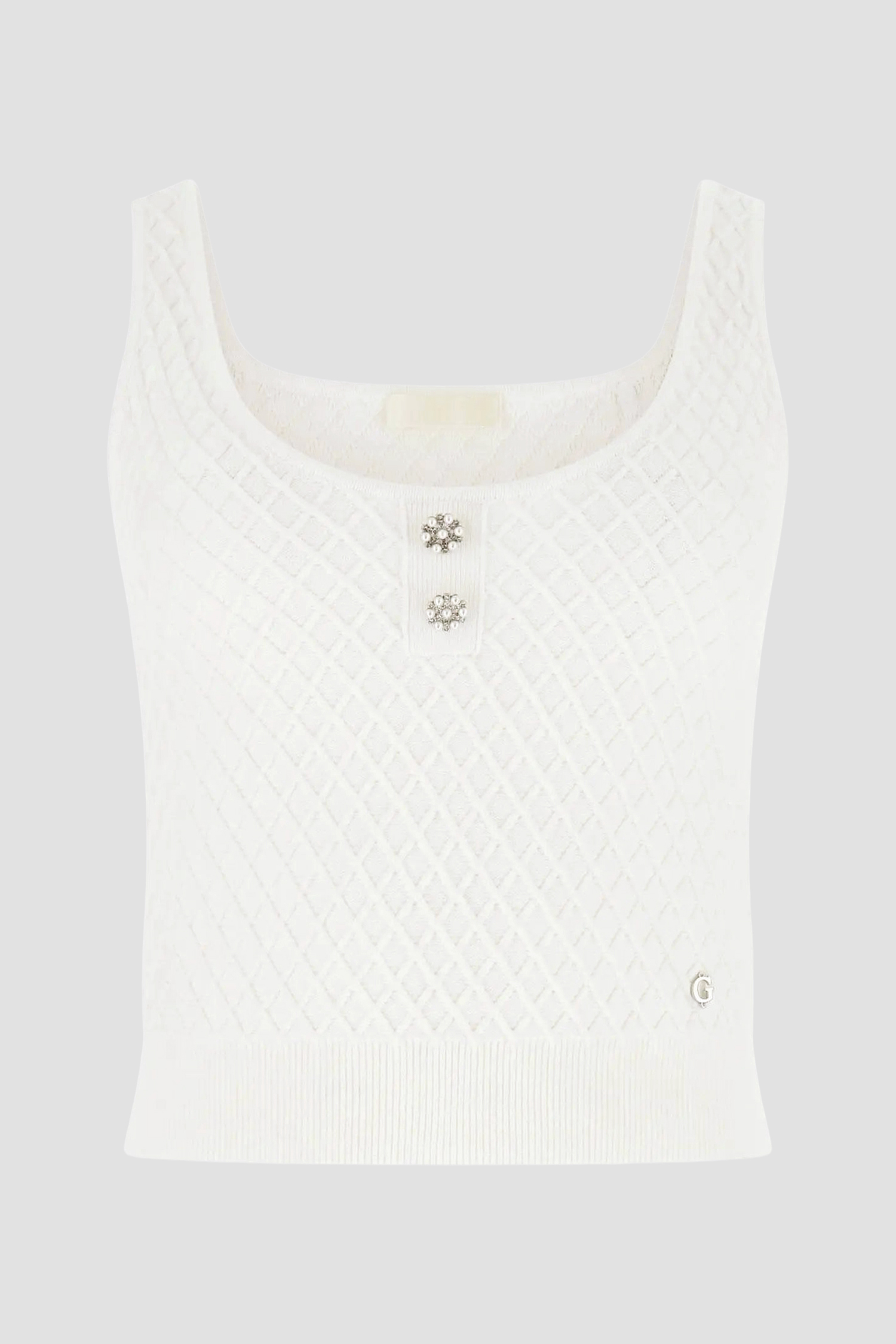 Женский белый джемпер Guess W6RR28.Z3P41;G012