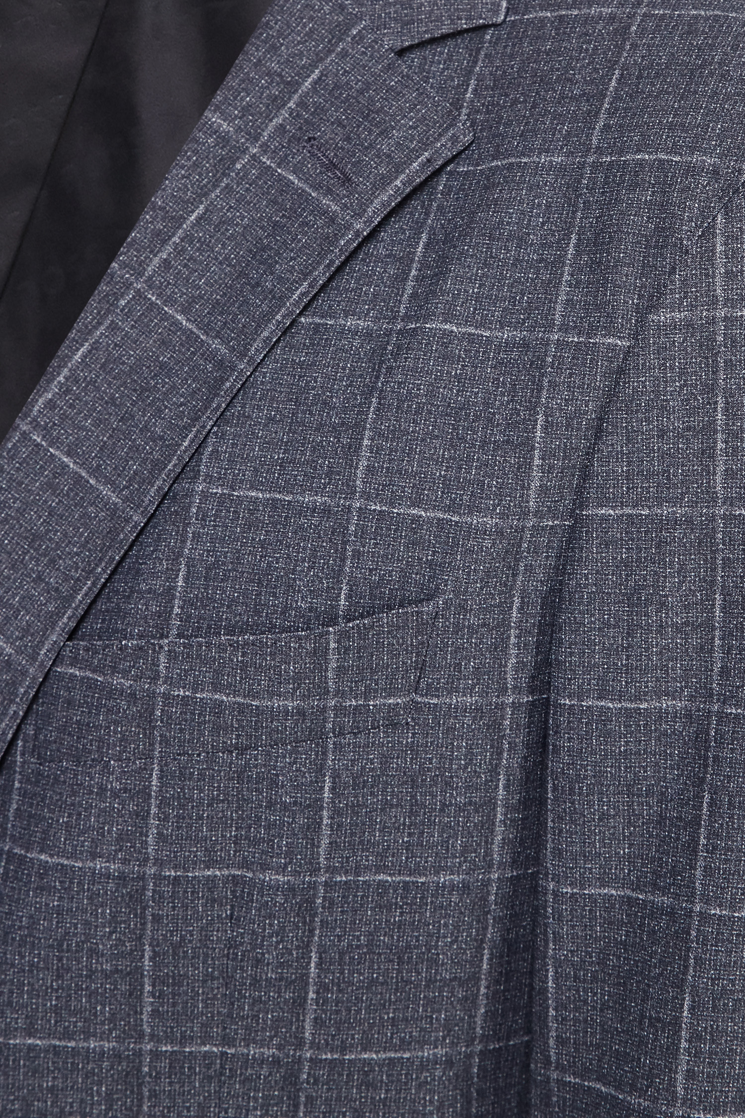 Мужской серый блейзер в клетку BOSS 50503208;030