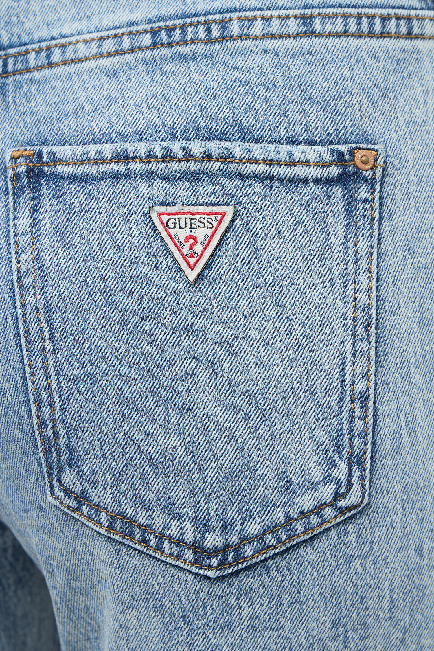 Женские голубые джинсы Guess W6YA4B.D1454;CTBU