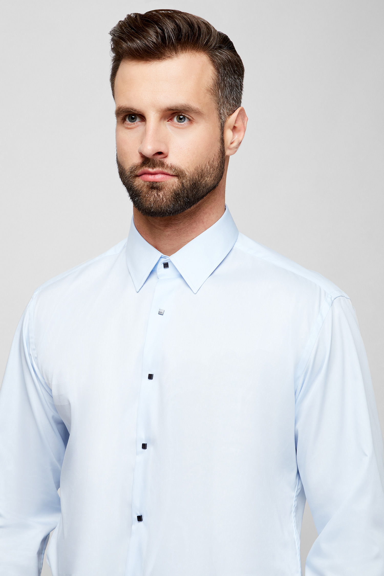 Чоловіча блакитна сорочка Karl Lagerfeld 500699.605000;620