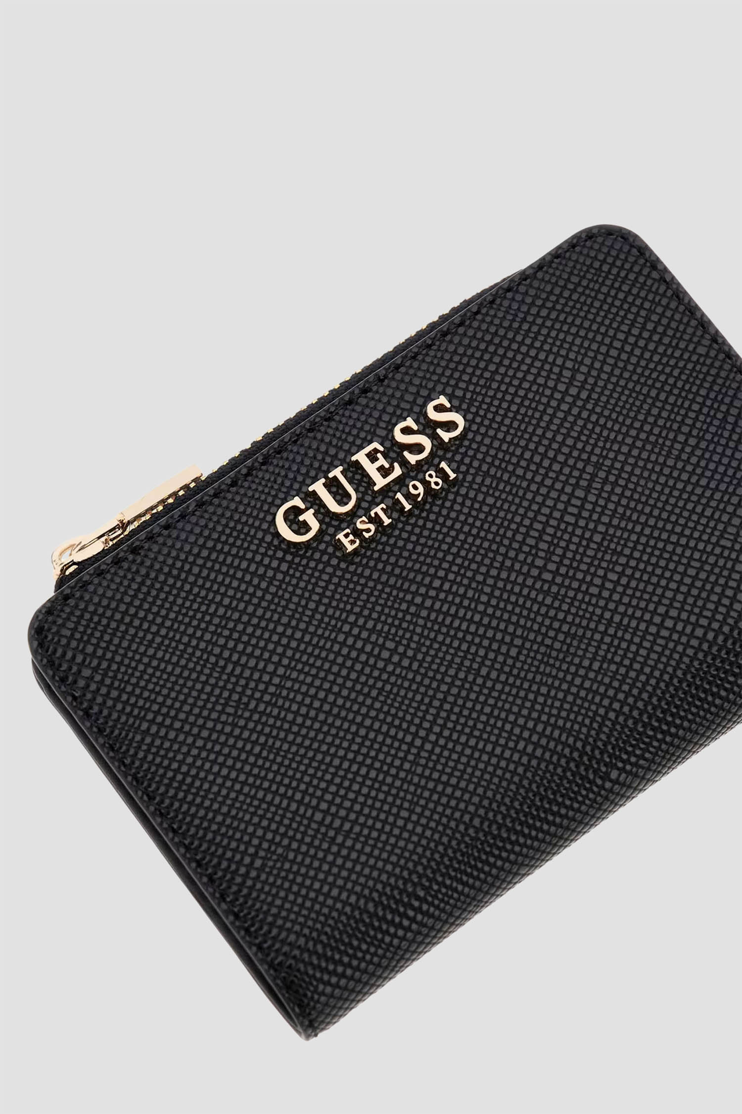 Жіночий чорний гаманець Guess SWZG74.59156;BLA