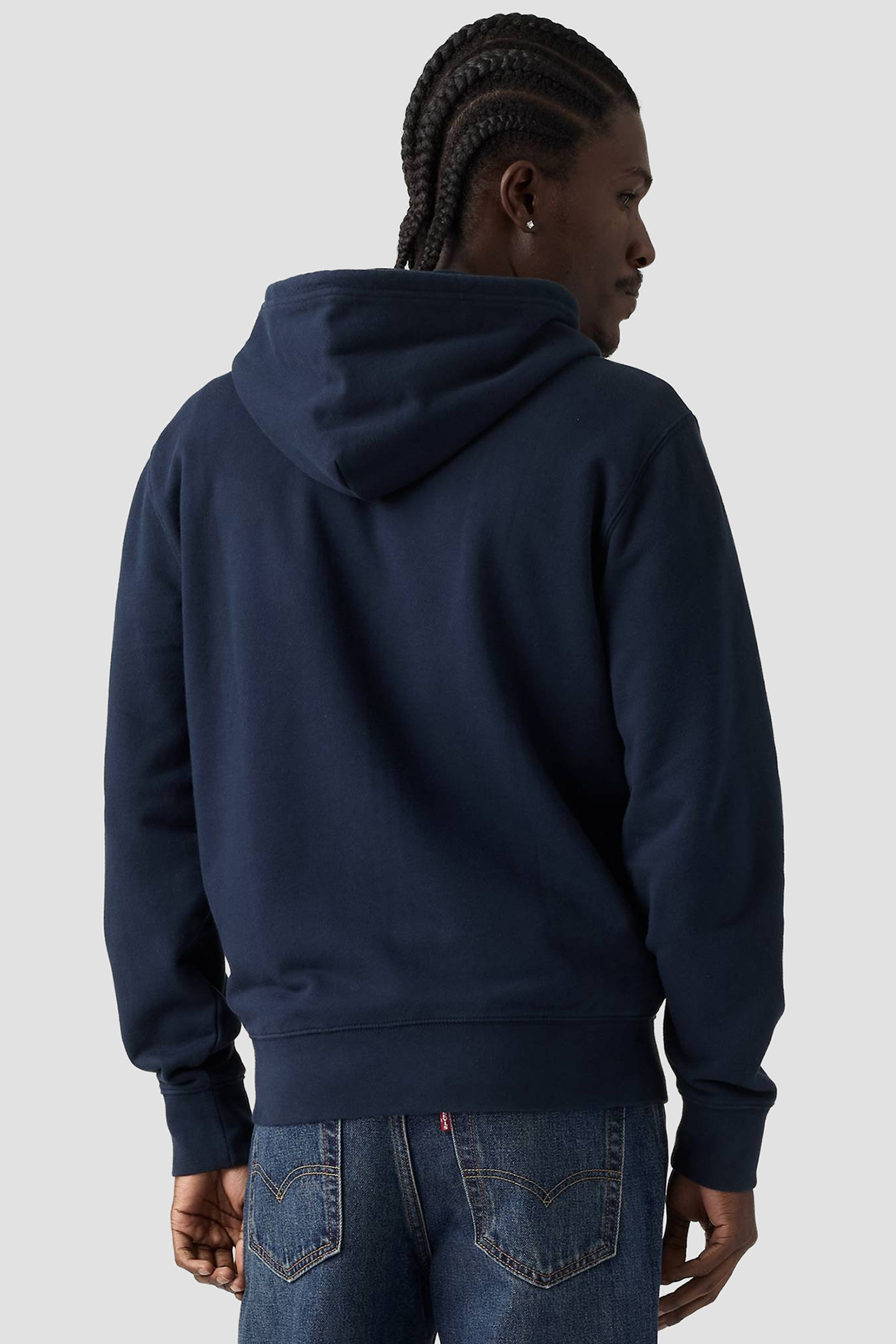 Чоловіча темно-синя кофта на блискавці Levi’s® 34584;0048