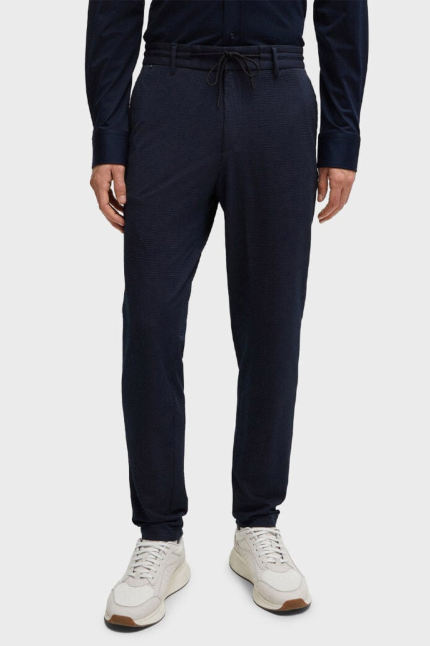 Мужские темно-синие брюки BOSS 50514680;404