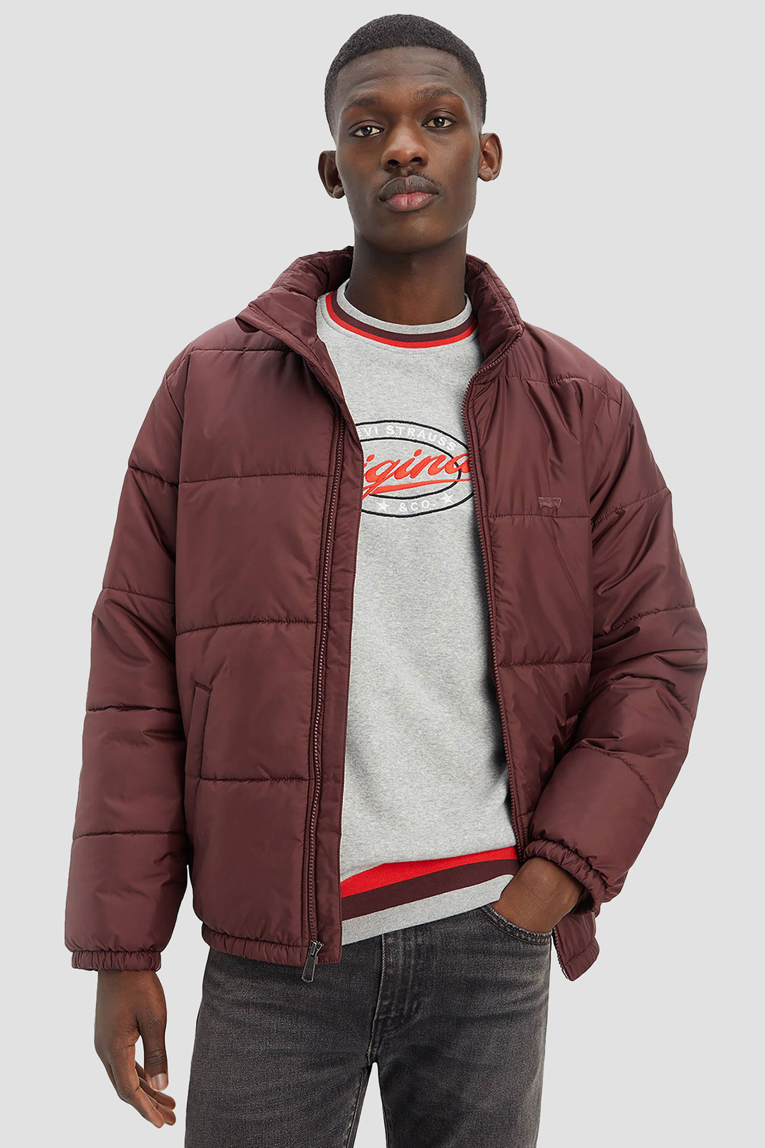 Мужская бордовая куртка Levi’s® A5640;0003