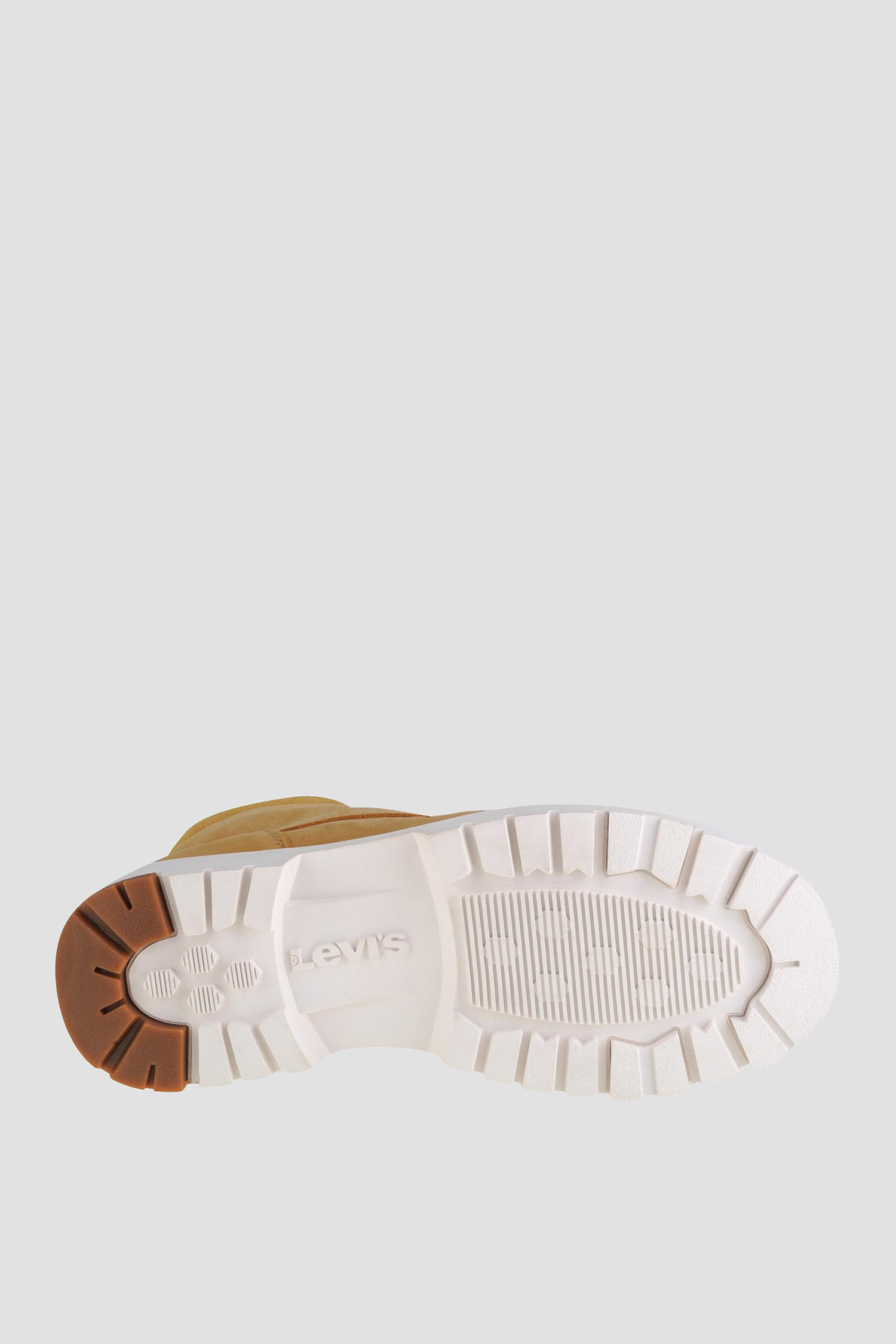 Женские бежевые нубуковые ботинки Levi’s® 233618;932.74