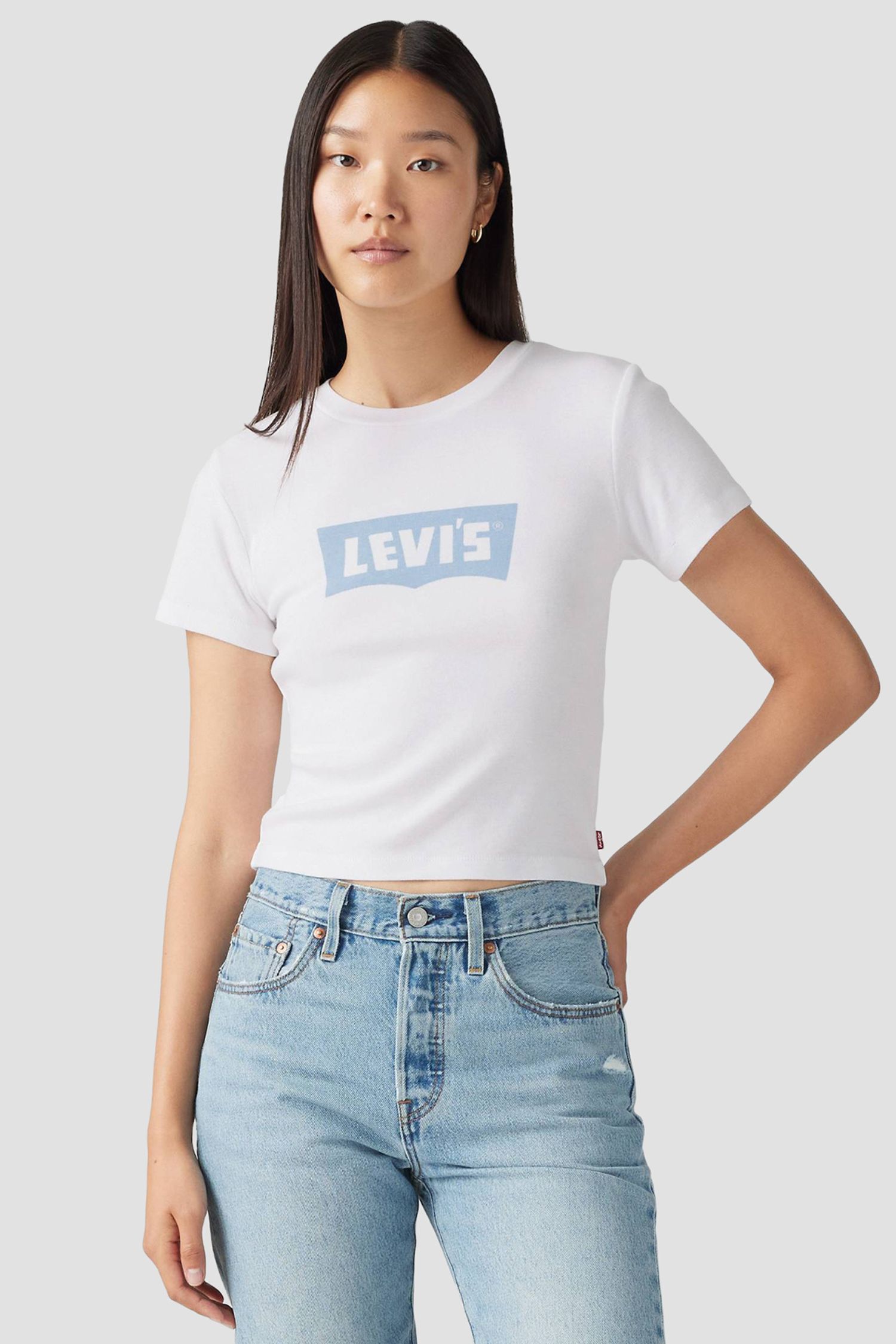 Женская белая футболка Levi’s® A8798;0047