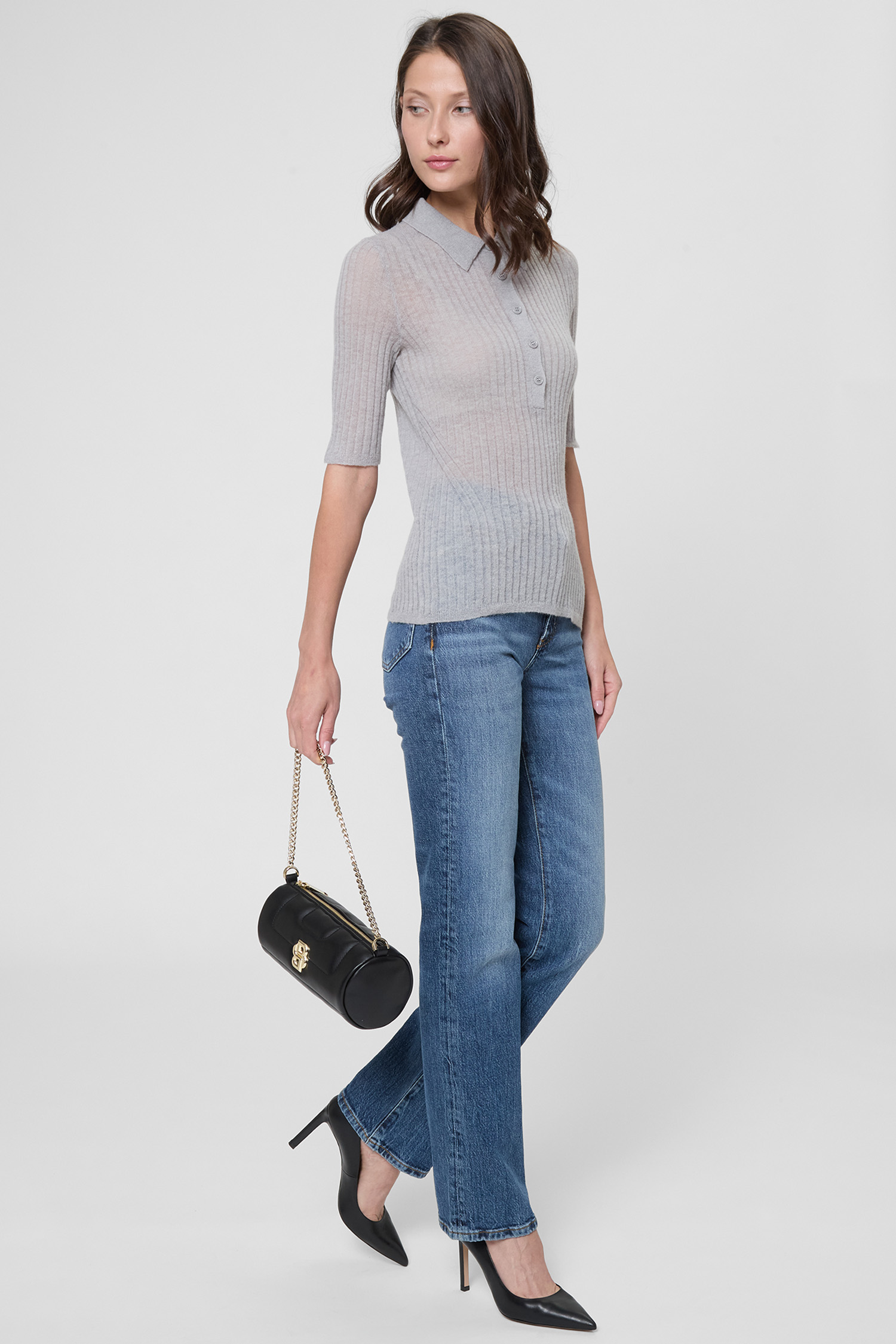 Женская черная сумка BOSS 50547569;001