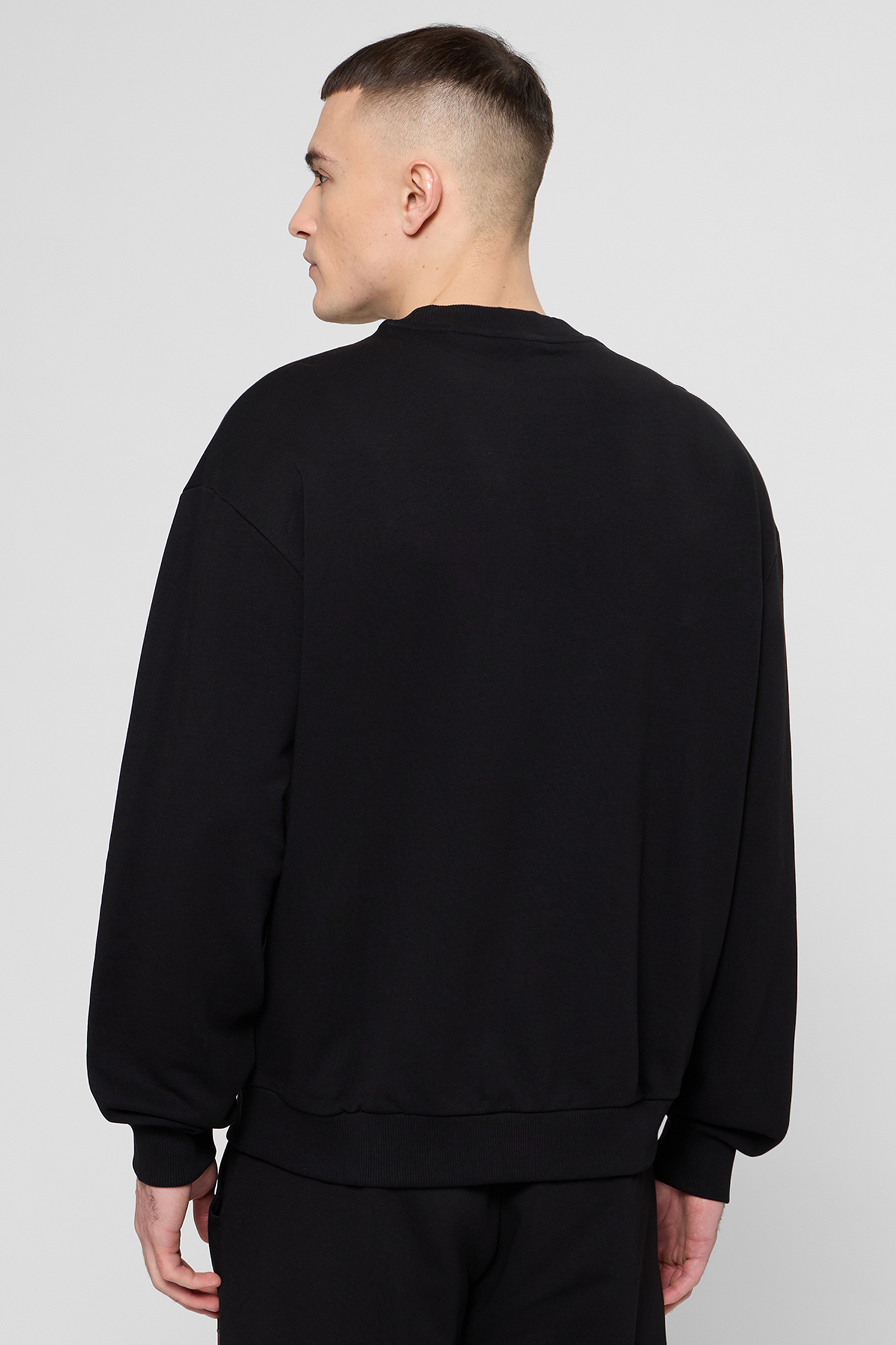 Чоловічий чорний світшот HUGO 50553134;001