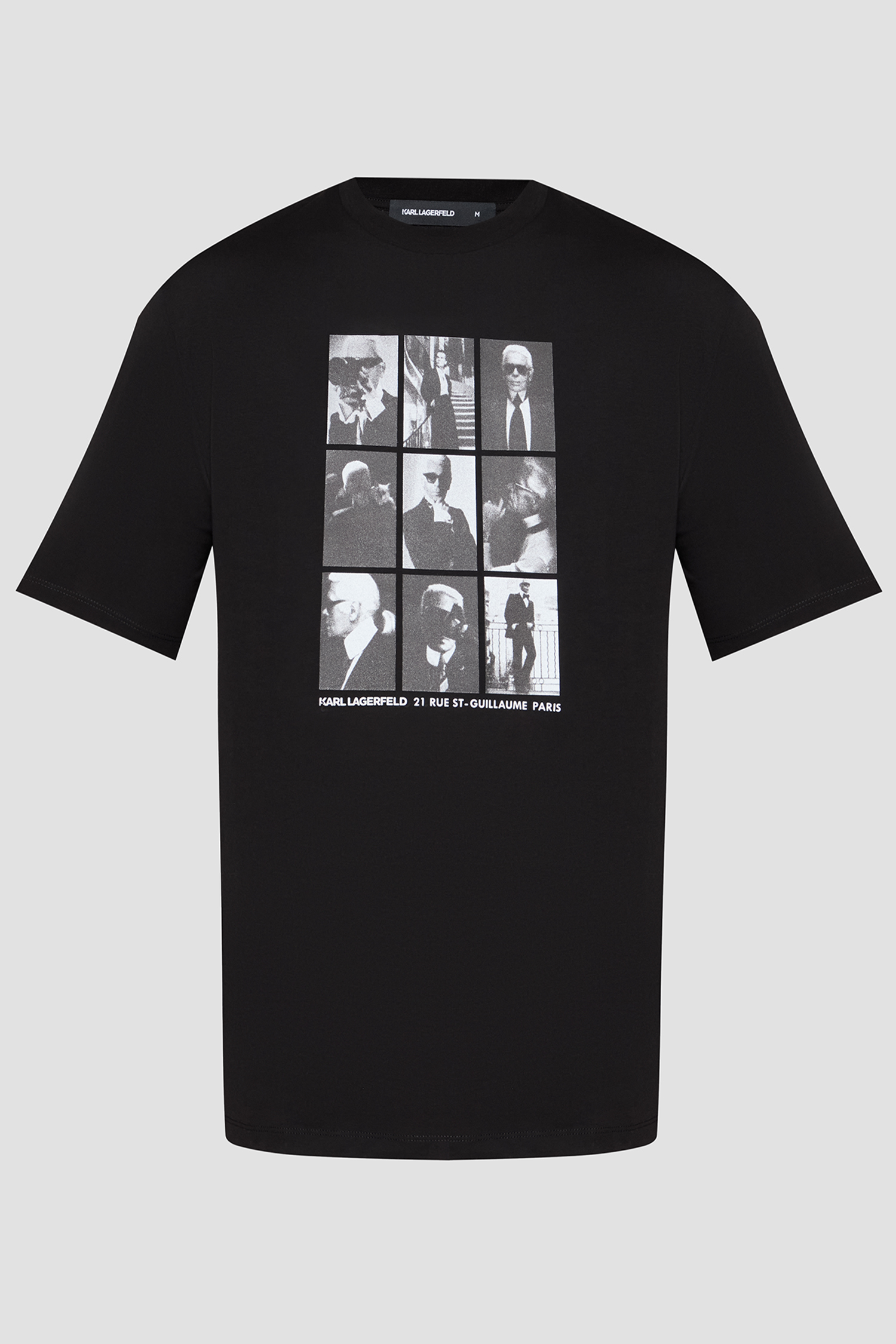 Чоловіча чорна футболка Karl Lagerfeld 561225.755149;990