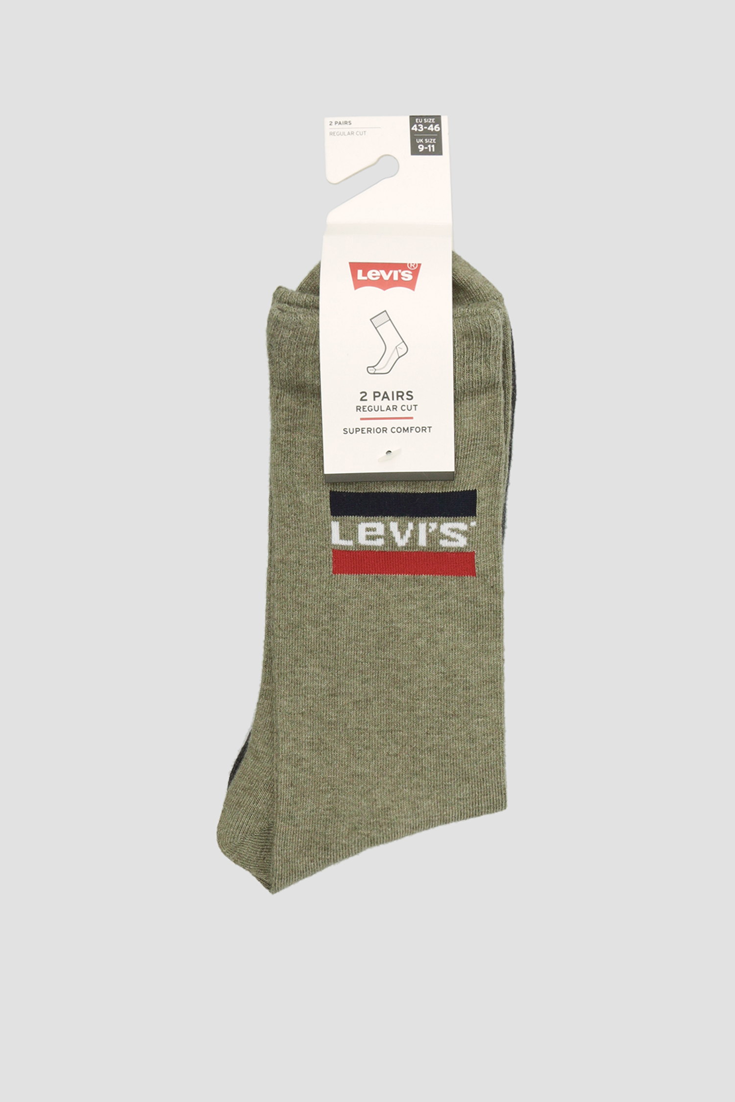 Шкарпетки для підлітків (2 пари) Levi’s® 903013001;012