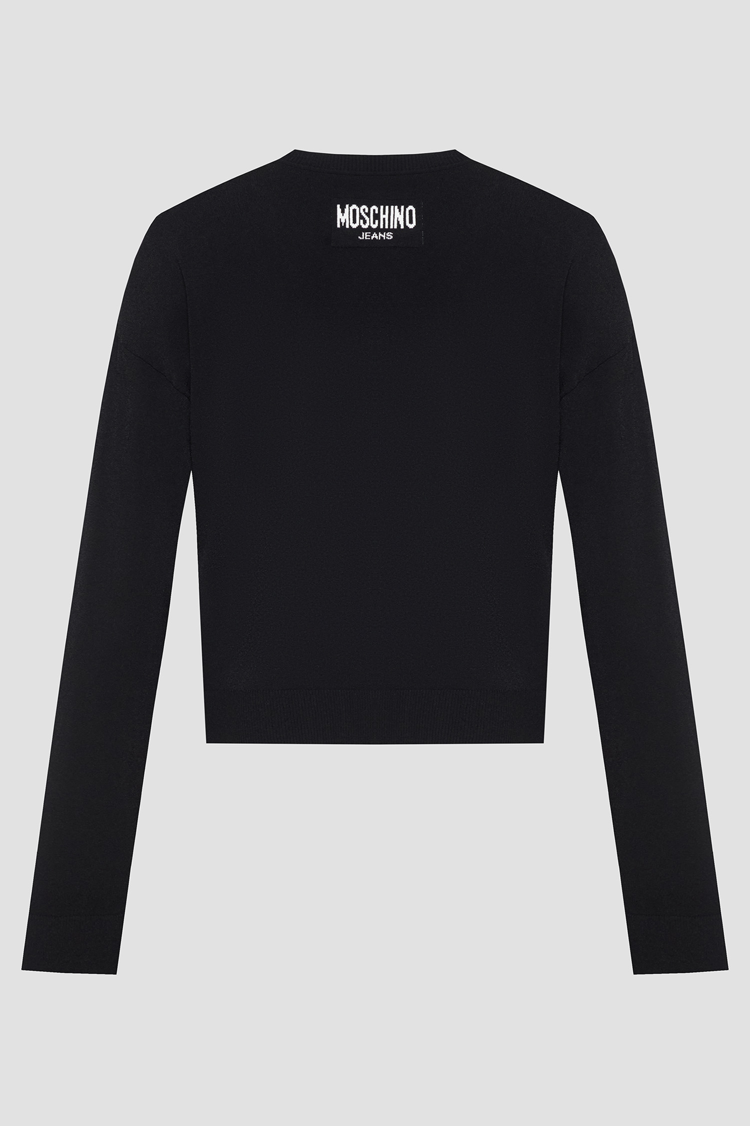 Жіночий чорний джемпер Moschino J0903.8201;2029