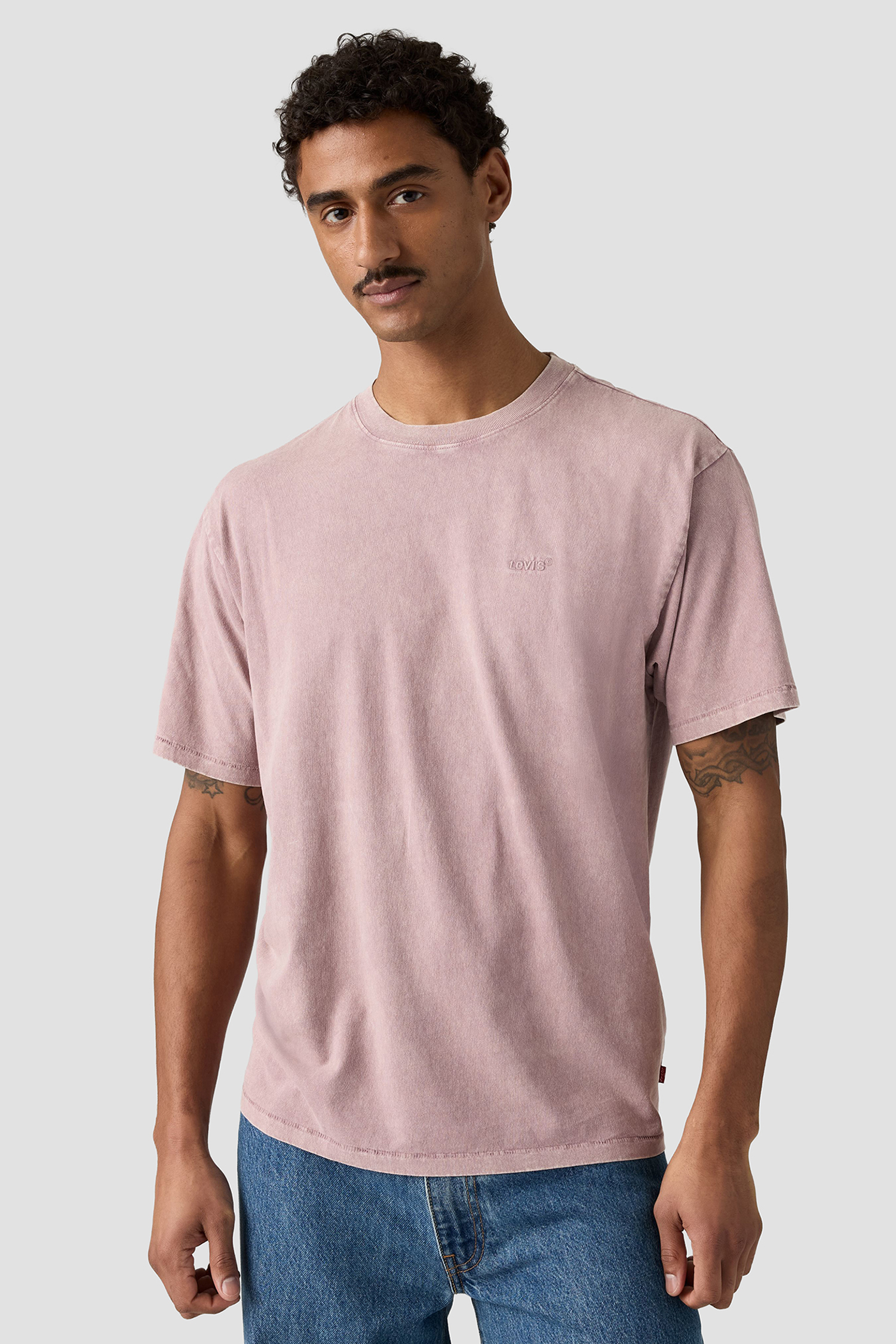 Мужская розовая футболка Levi’s® A0637;0217