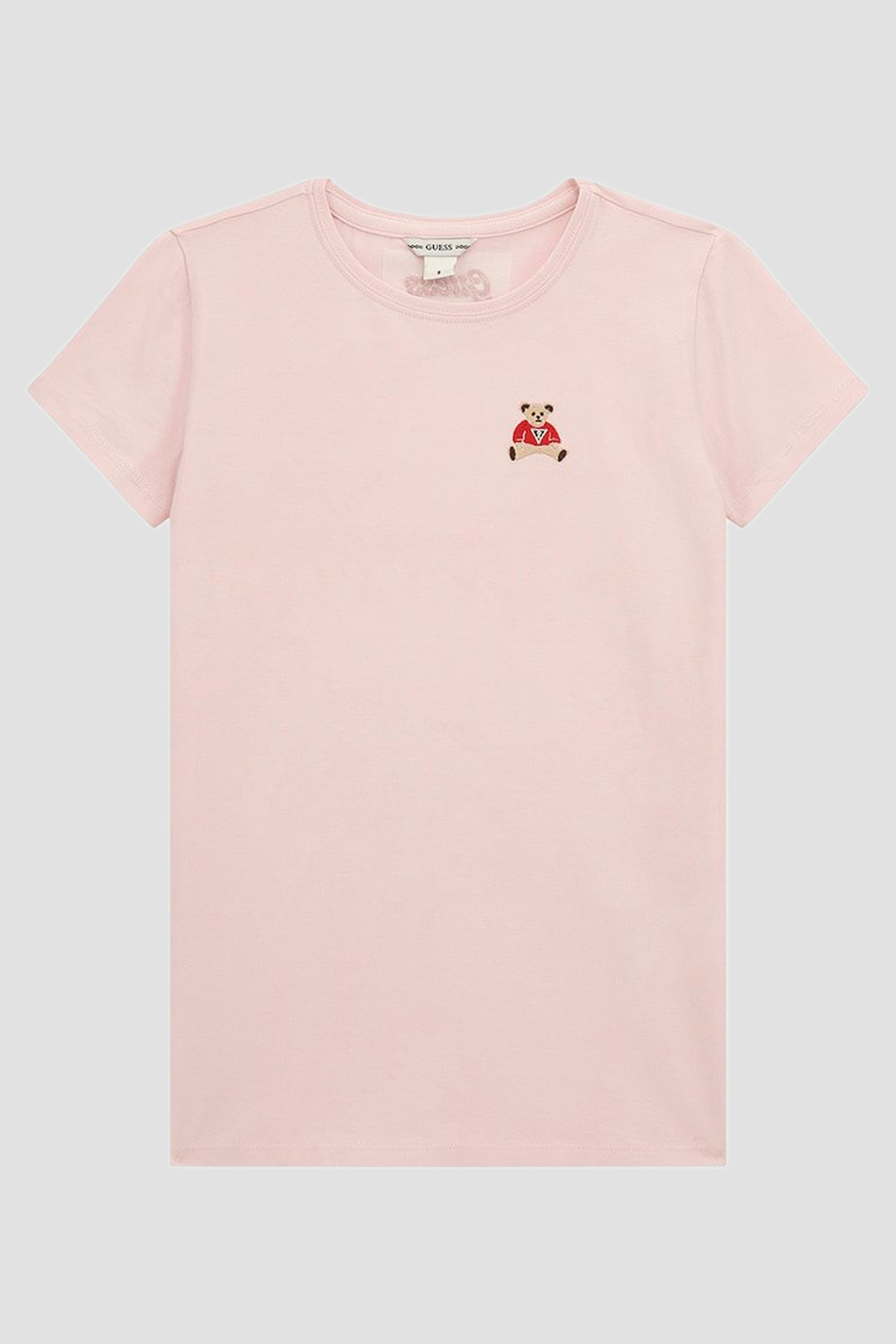 Детская розовая футболка Guеss Kids J4RI44.KA0Q1;G6K9