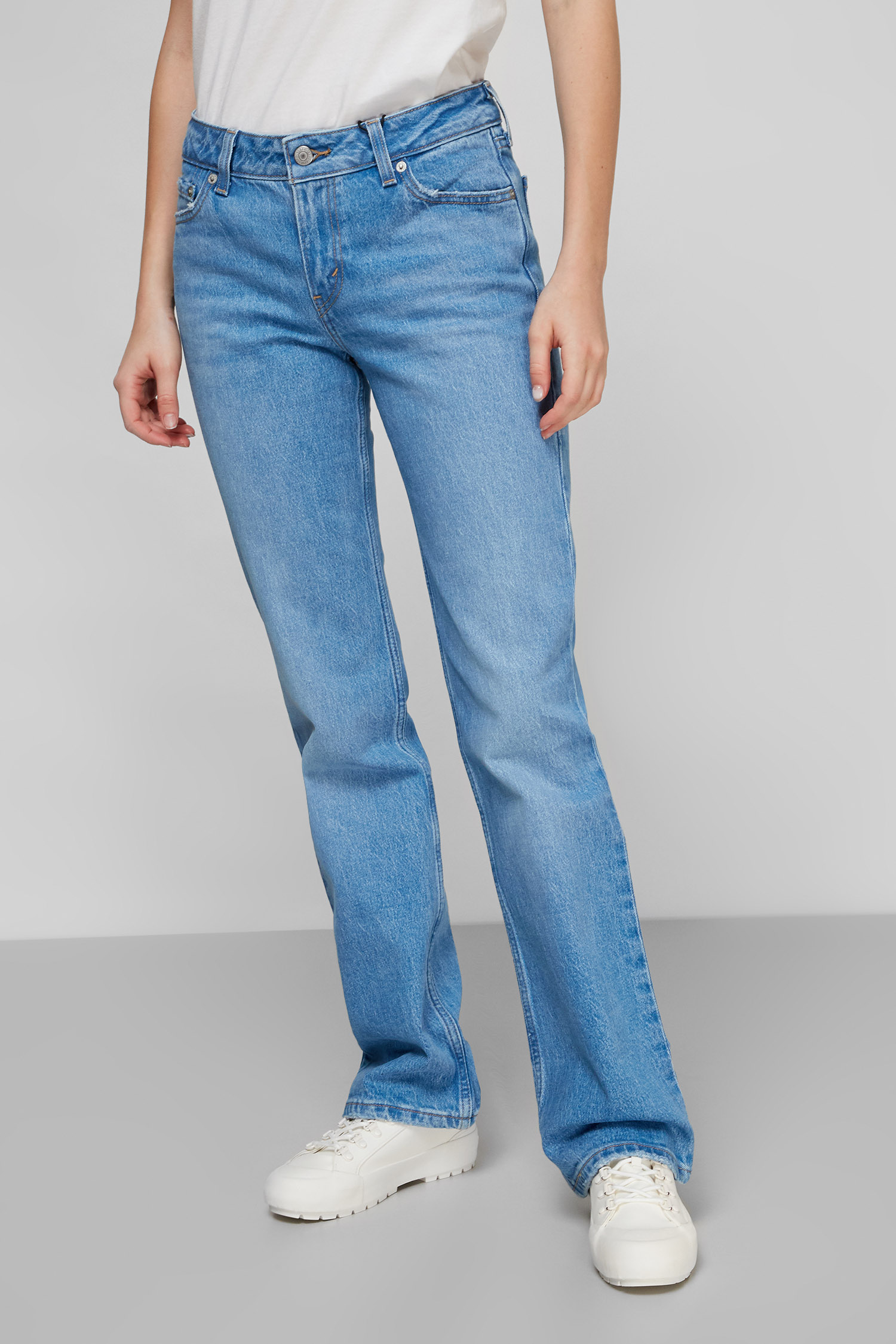 Женские голубые джинсы Low Pitch Bootcut Levi’s® A1560;0003