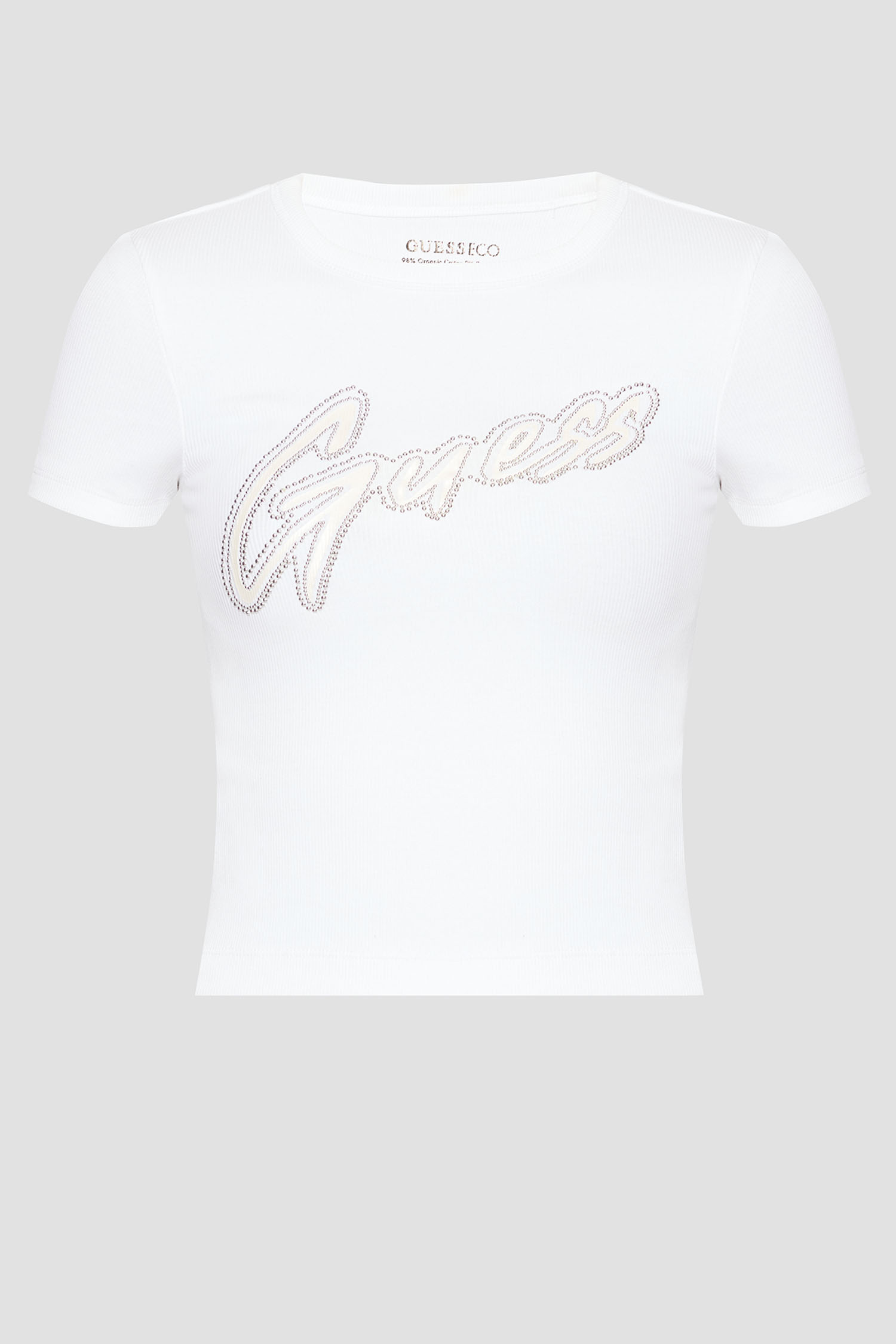 Женская белая футболка Guess W5RI68.KA0H1;G011