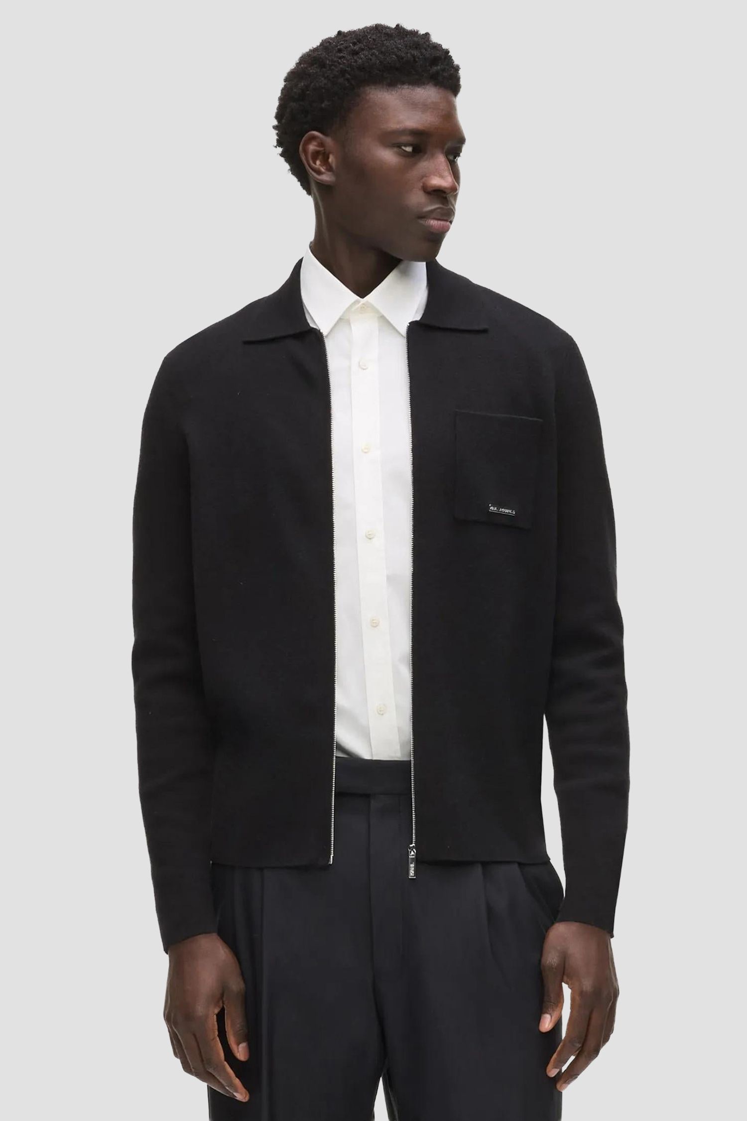 Мужской черный кардиган Karl Lagerfeld 563304.655014;990