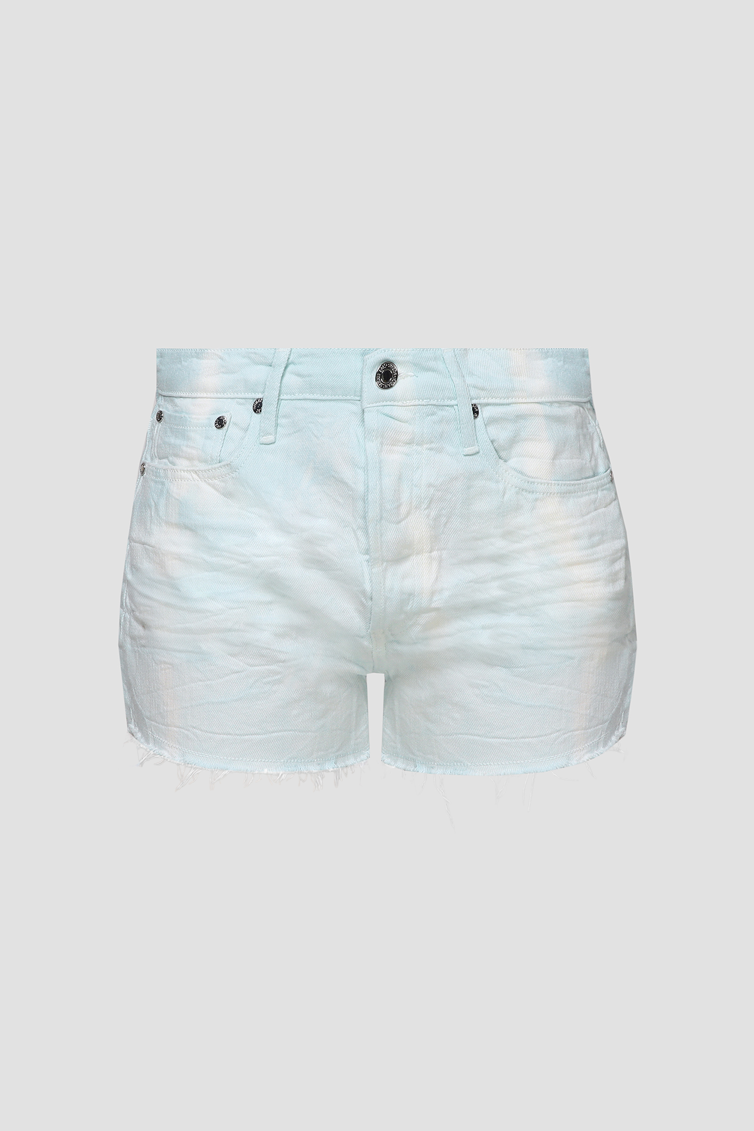 Женские голубые джинсовые шорты Guess W1GD19.D4DQ2;DBL4