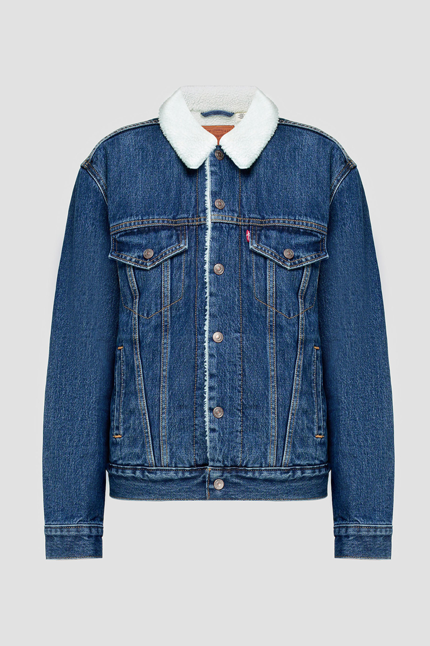 Женская синяя джинсовая куртка Levi’s® 36137;0034