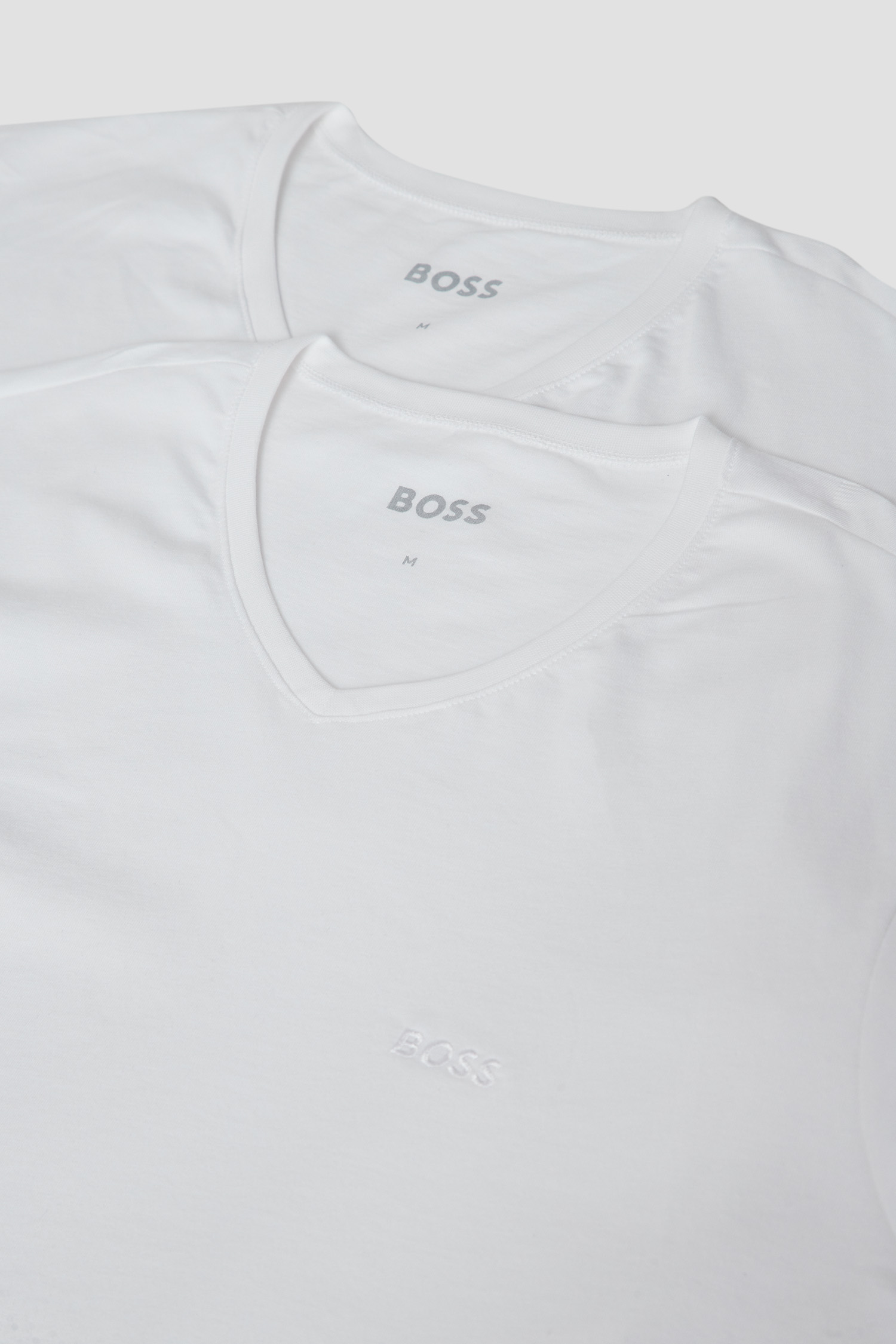 Чоловіча біла футболка (2 шт) BOSS 50475295;100