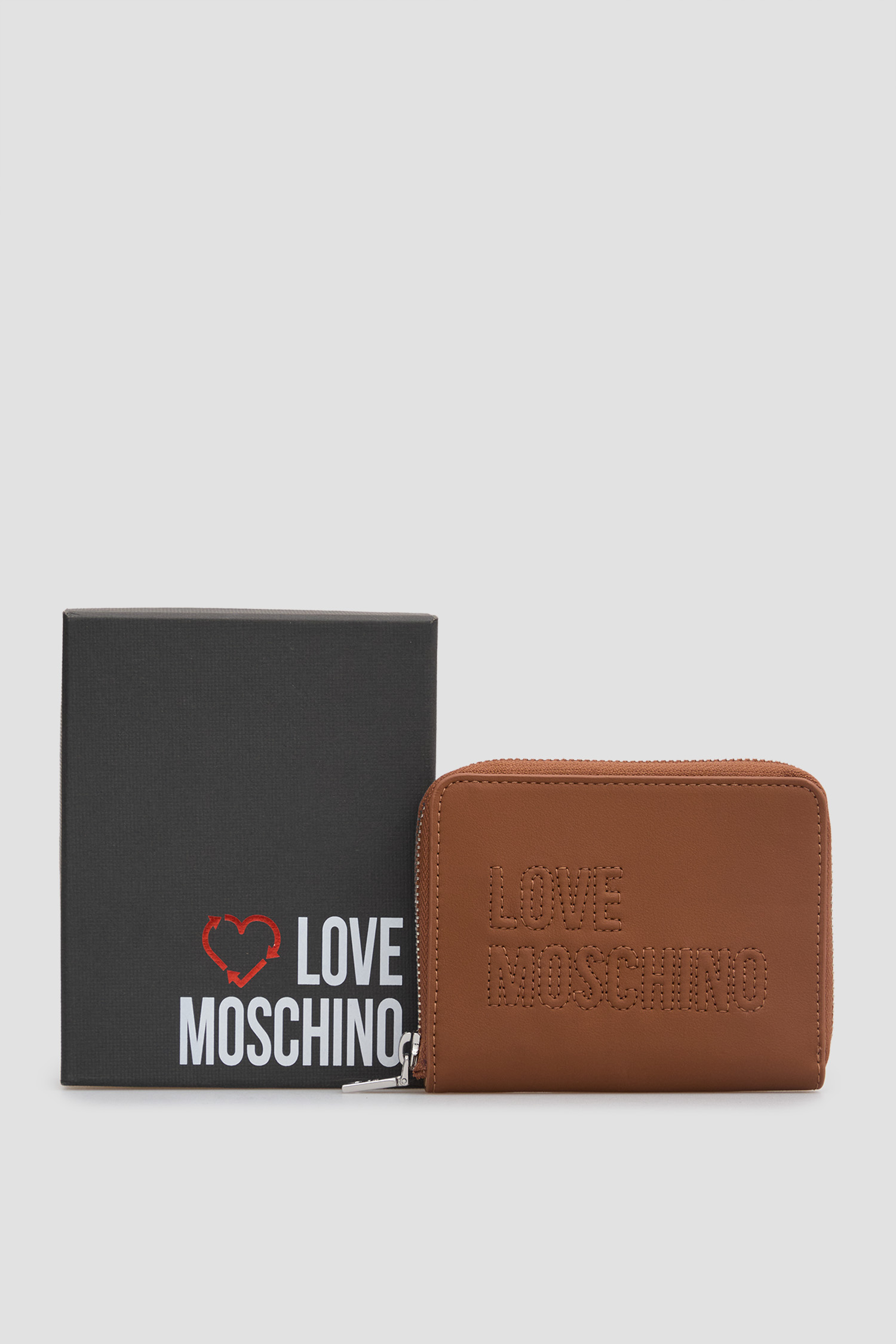 Жіночий коричневий гаманець Moschino JC5502PP1O.LE0;200