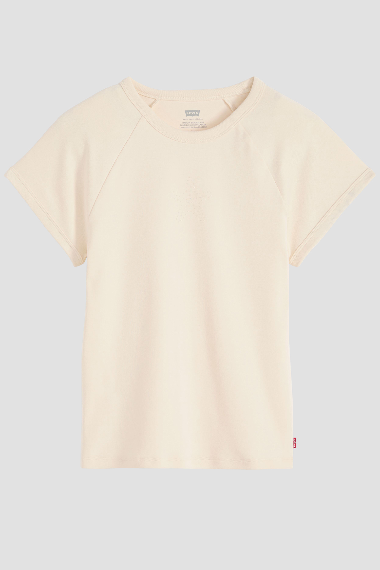Женская бежевая футболка Levi’s® 003R2;0014