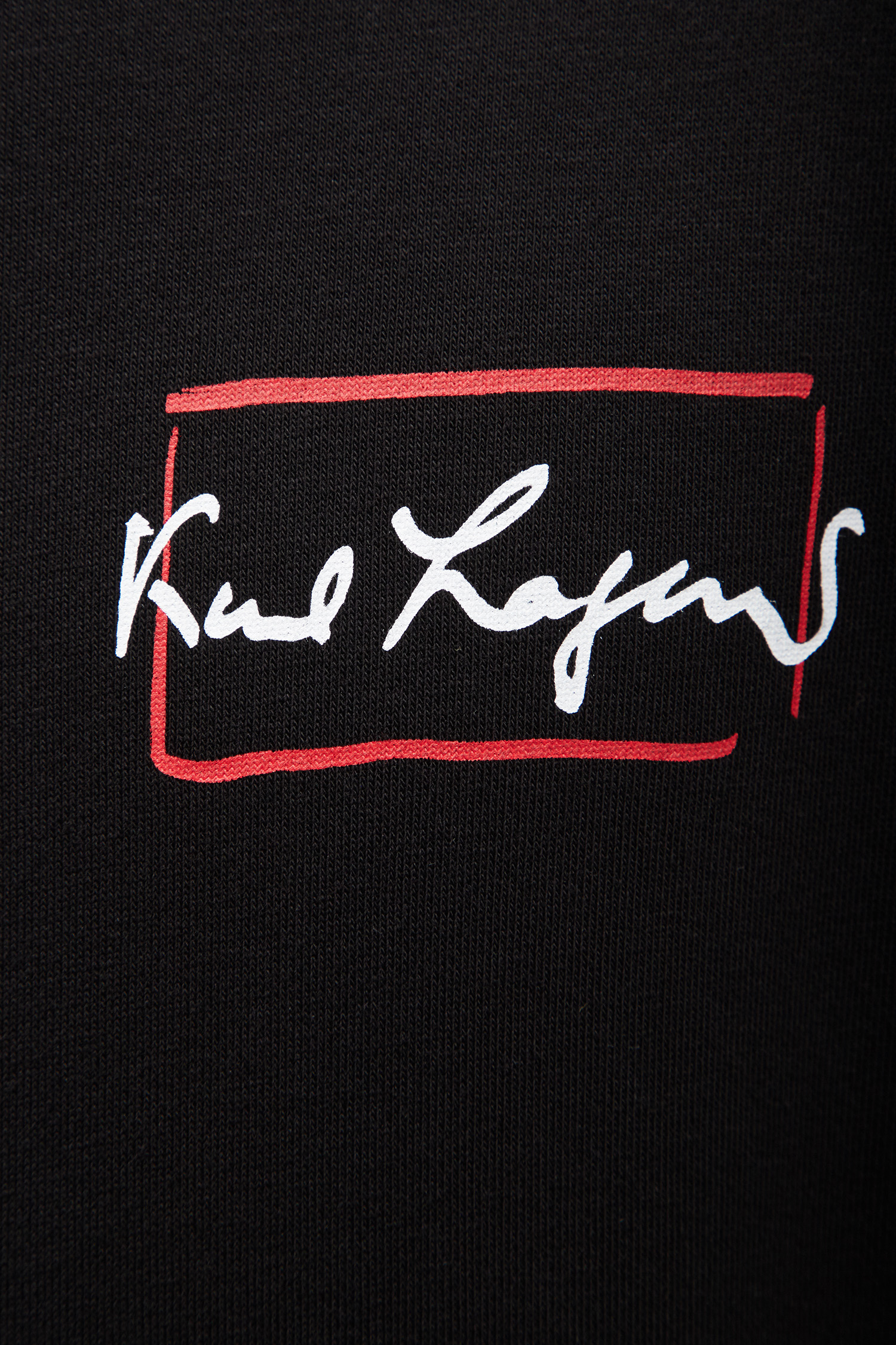 Мужское черное худи Karl Lagerfeld 544910.705048;990