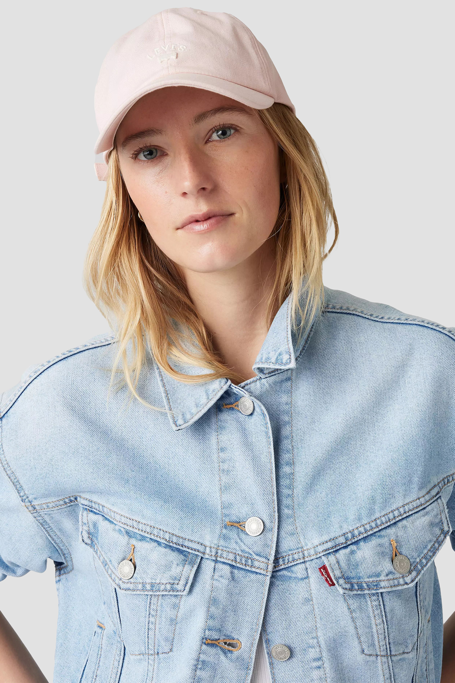 Женская розовая кепка Levi’s® 000AG;0013