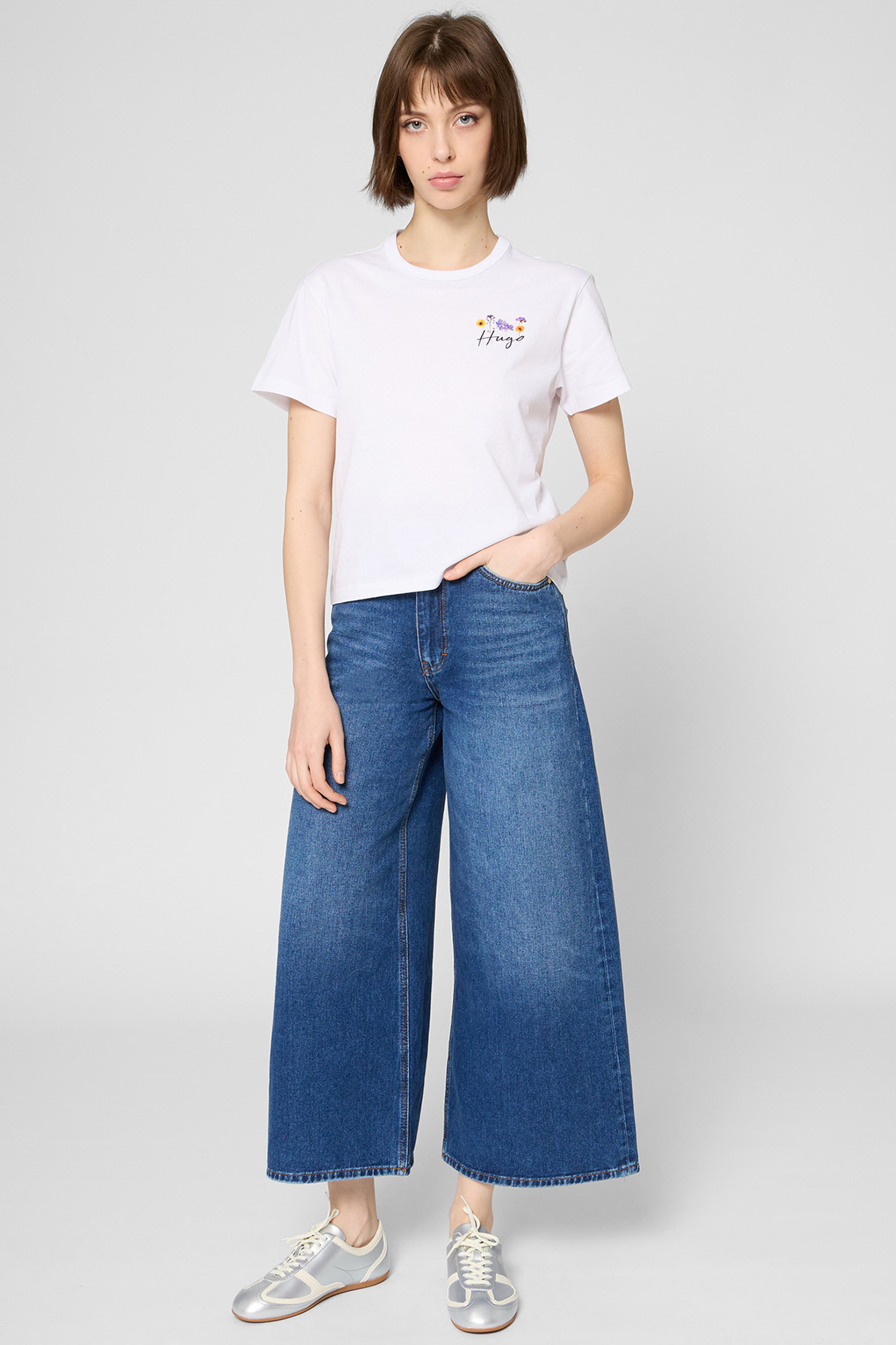 Жіночі темно-сині джинси HUGO 50553175;430