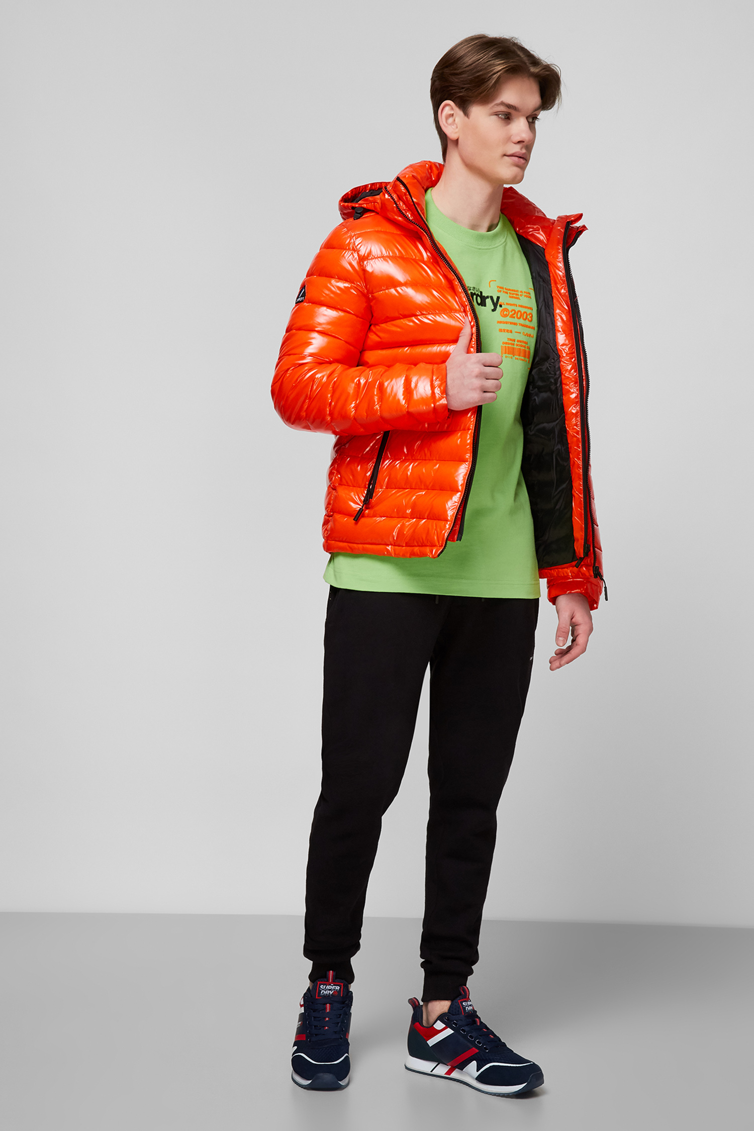 Оранжевая куртка для парней SuperDry M5010256A;OIR